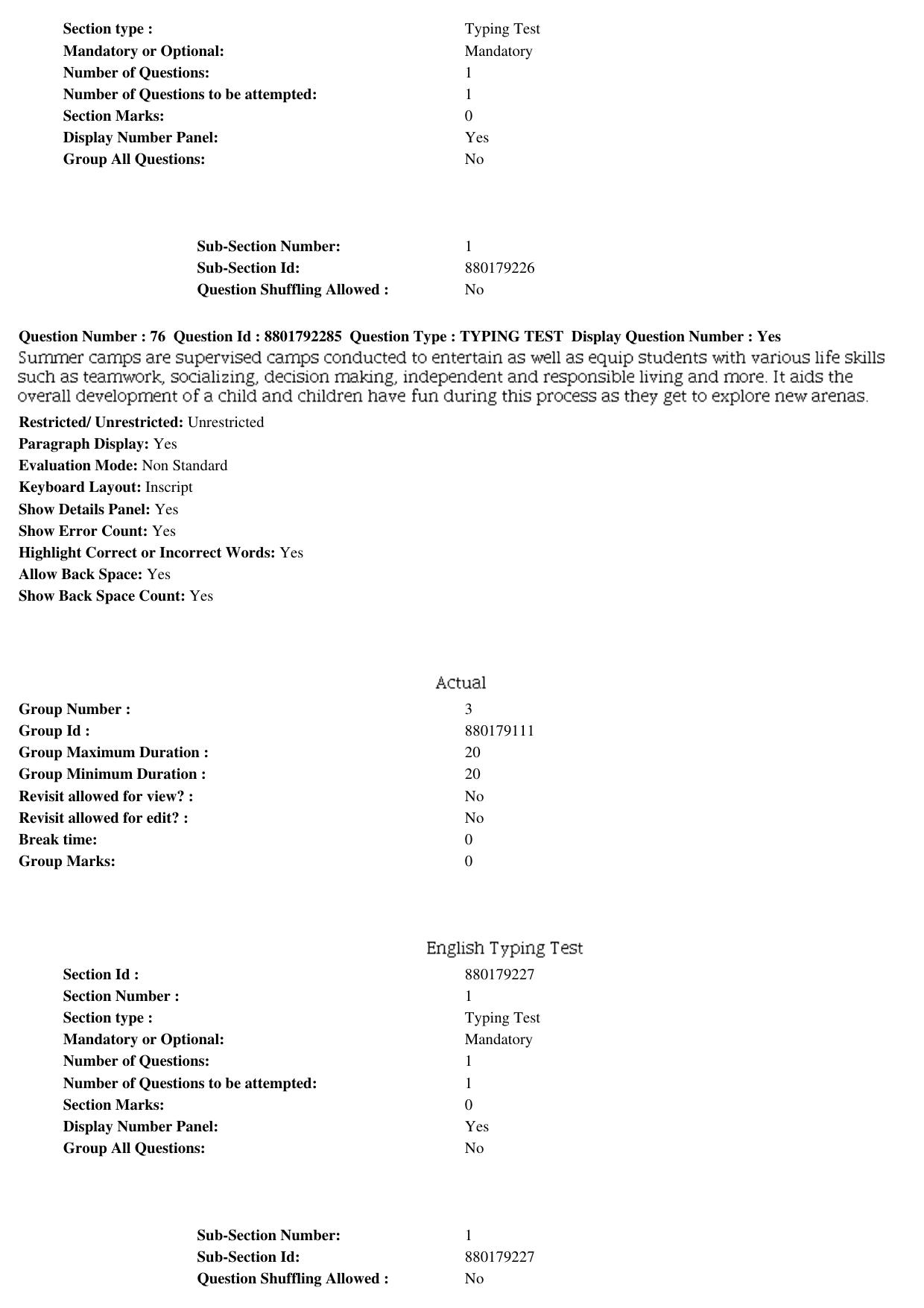 MP CPCT 21st December 2019 CPCT Question Paper Shift 2 T2 - Page 38