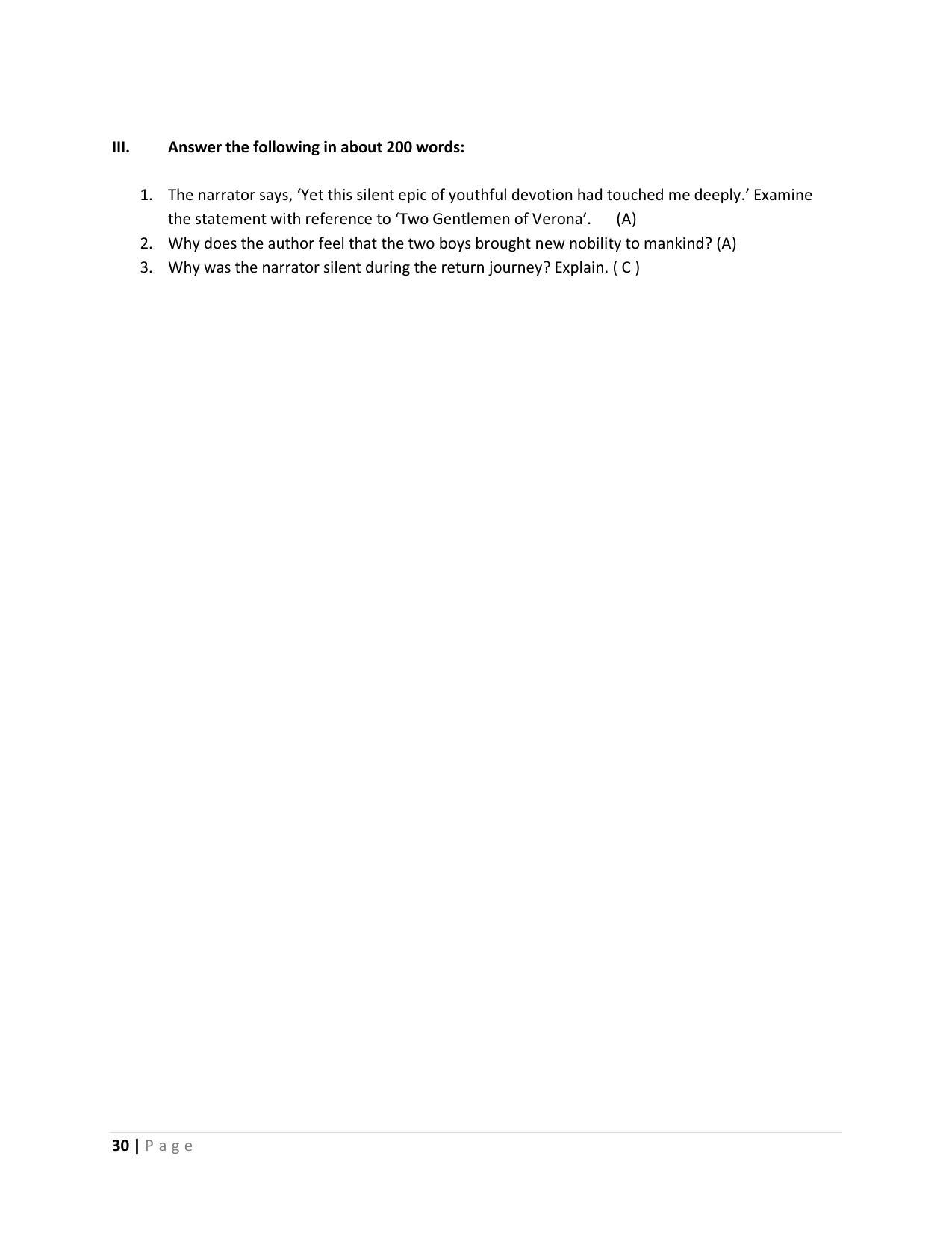 Karnataka 1st PUC Question Bank for English - Page 30