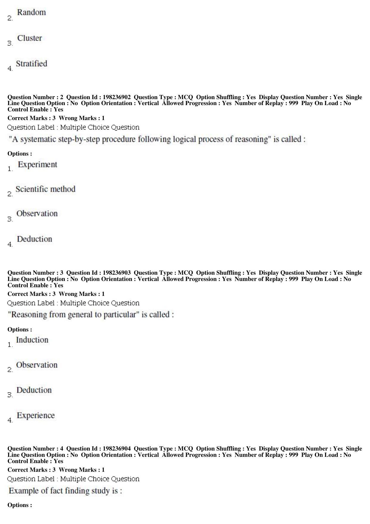 BHU RET Animal Husb Dairy 2019 Question Paper - Page 2