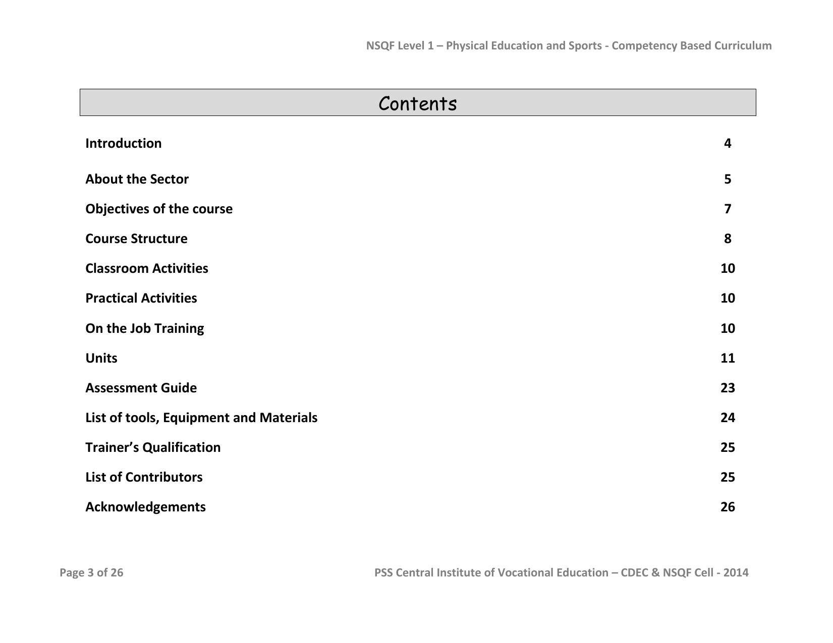 Maharashtra SSC Sports Syllabus - Page 3