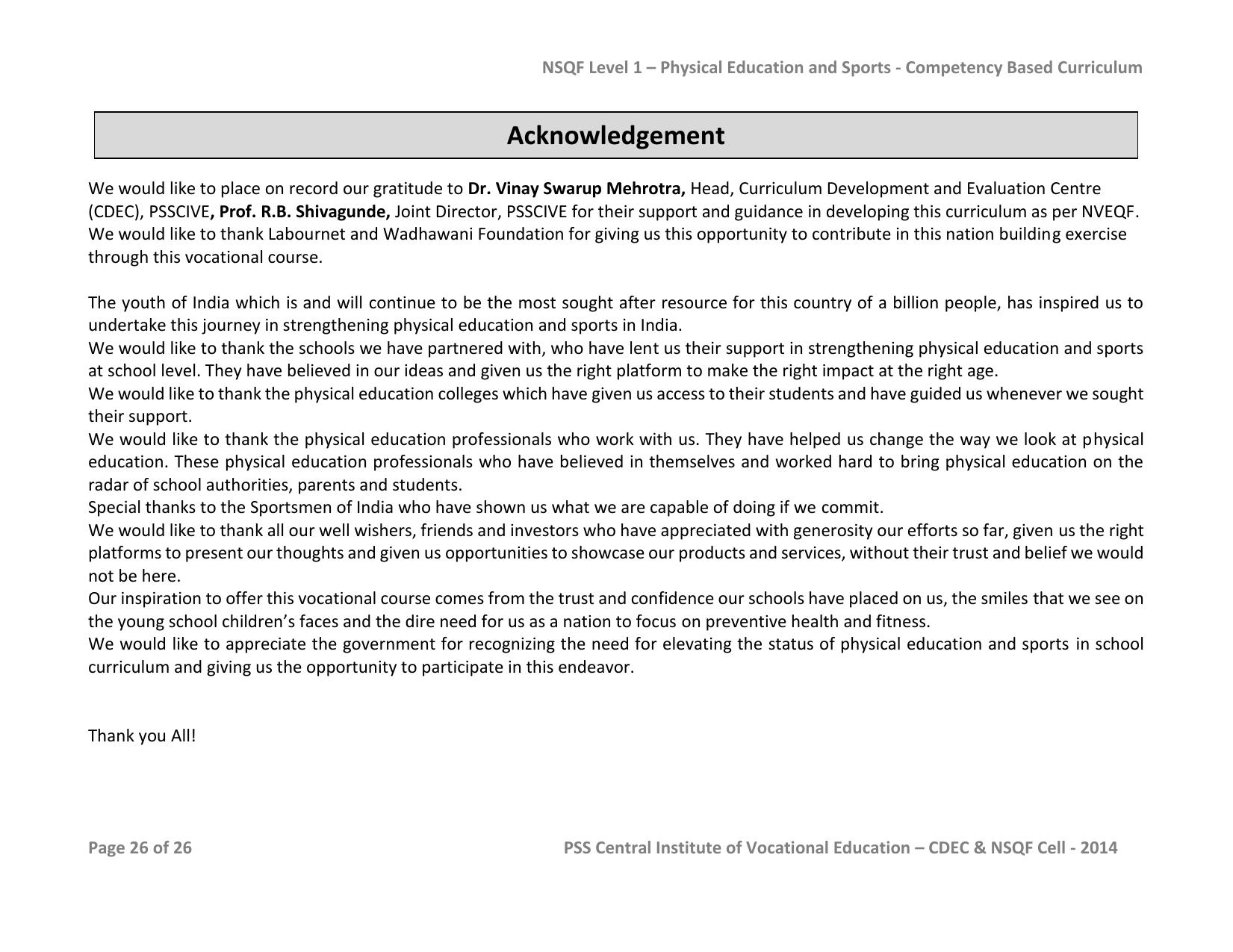 Maharashtra SSC Sports Syllabus - Page 26