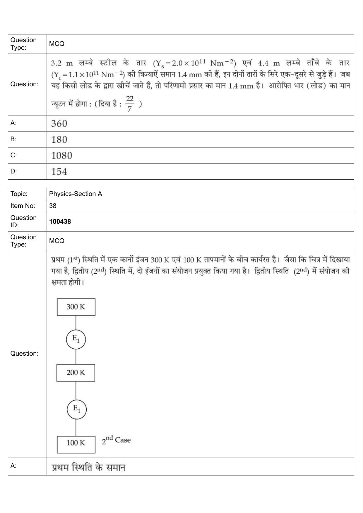 JEE Mains 2022: BTech Hindi (Shift 2) 27-07-2022 Question Paper - Page 17
