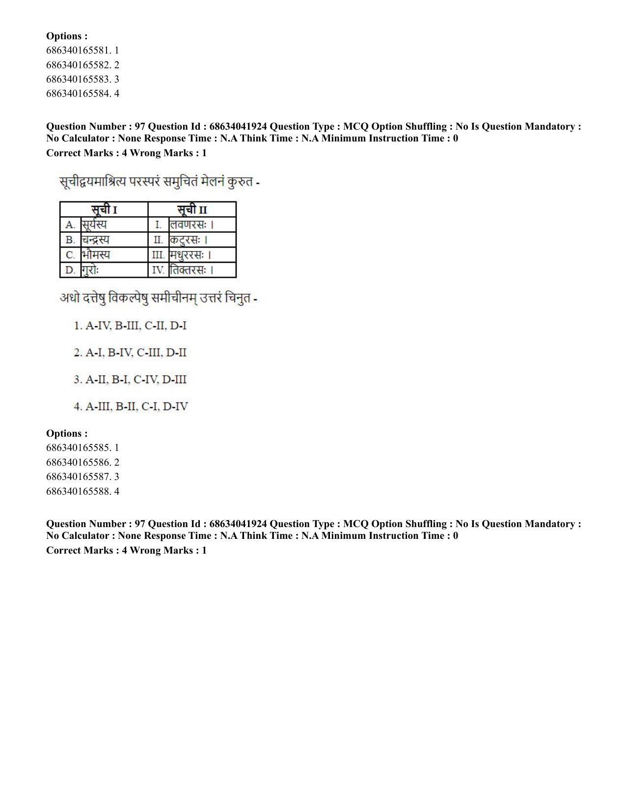 CUET PG 2023: ACQP11 – Jyotish -Falit (BHU) (Eng) - Shift 3 (30-06-2023) Question Paper - Page 138