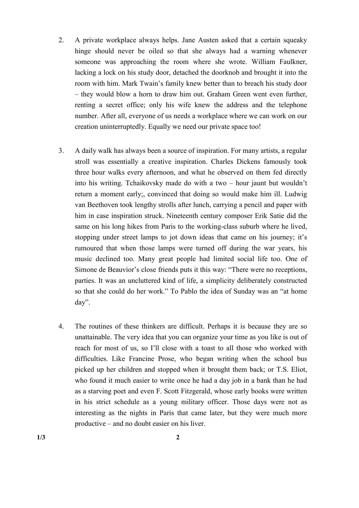 CBSE Class 12 1-3_ English 2017-comptt Question Paper - Page 2