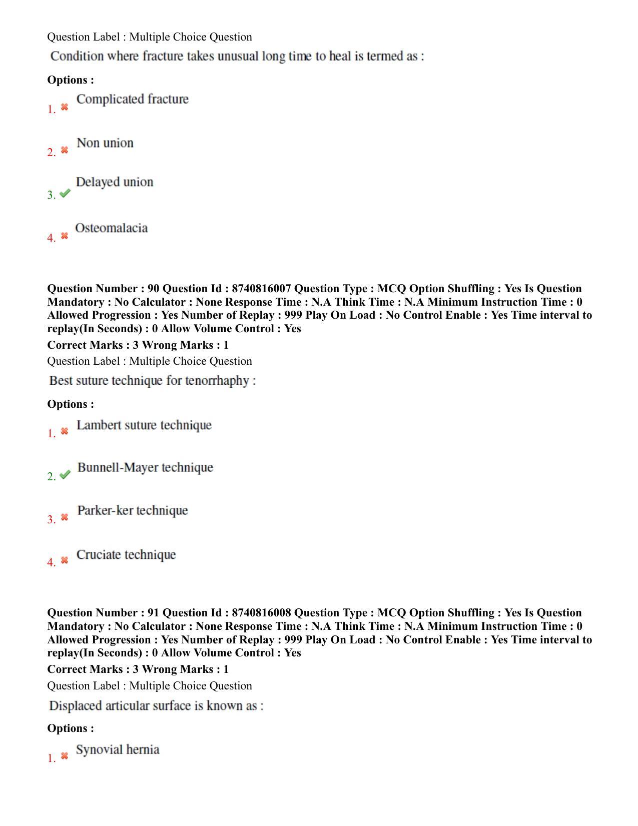 BHU RET Veterinary Surgery & Radiology 2020 Question Paper - Page 49