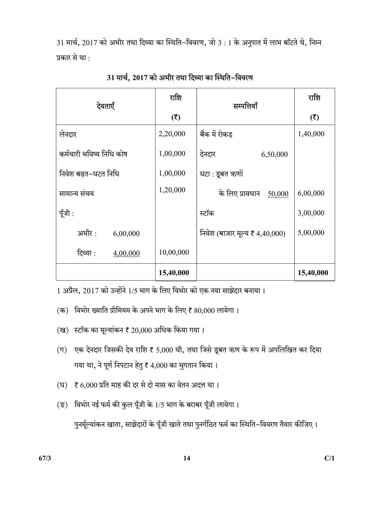 CBSE Class 12 264-3 & 67-3 (Accountancy_Urdu) 2018 Compartment Question Paper - Page 30