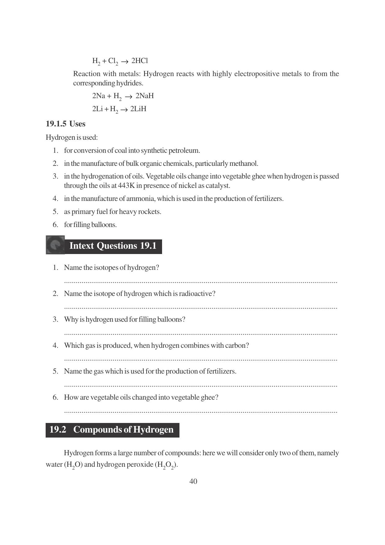 TS SCERT Inter 1st Year Chemistry Vol – I Path 1 (English Medium) Text Book - Page 276