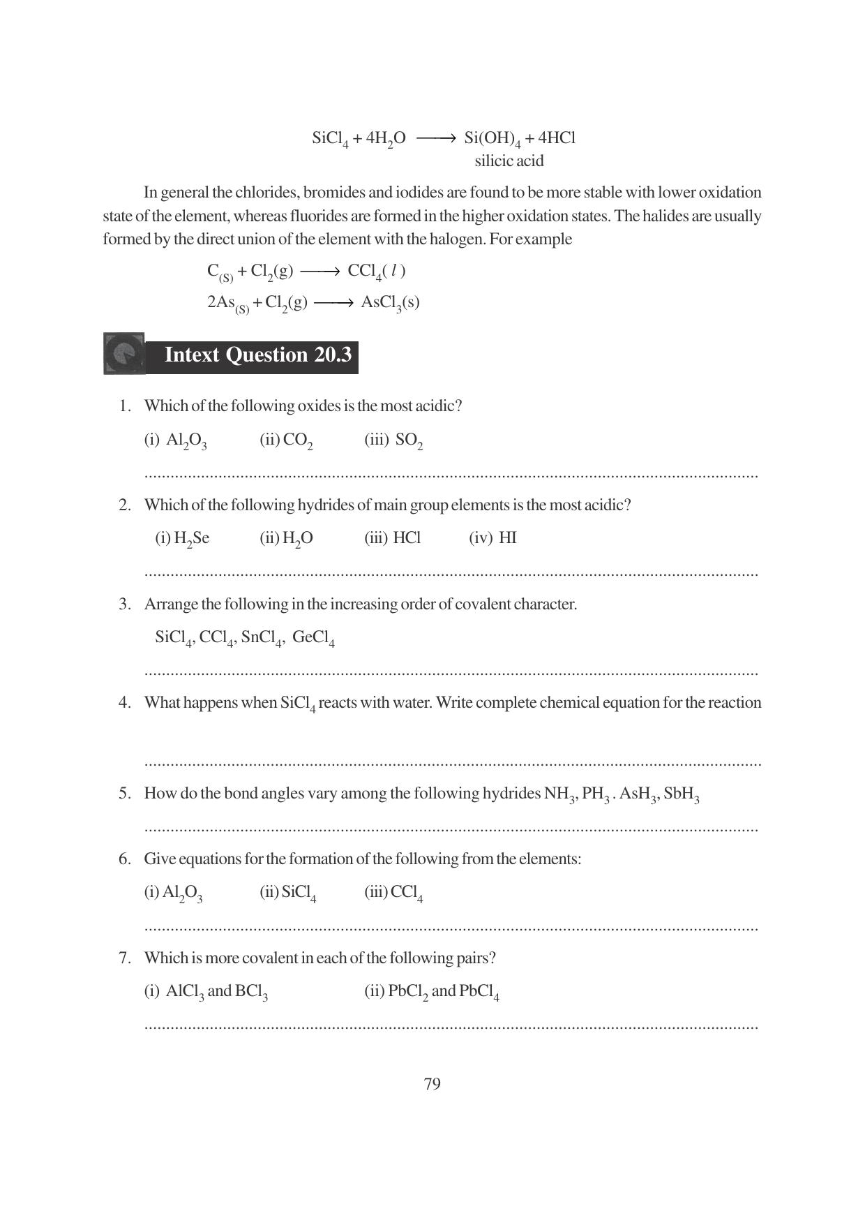 TS SCERT Inter 1st Year Chemistry Vol – I Path 1 (English Medium) Text Book - Page 315
