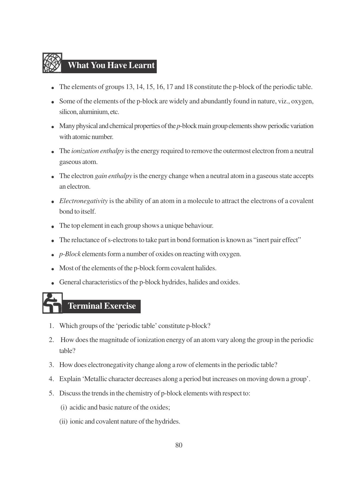 TS SCERT Inter 1st Year Chemistry Vol – I Path 1 (English Medium) Text Book - Page 316