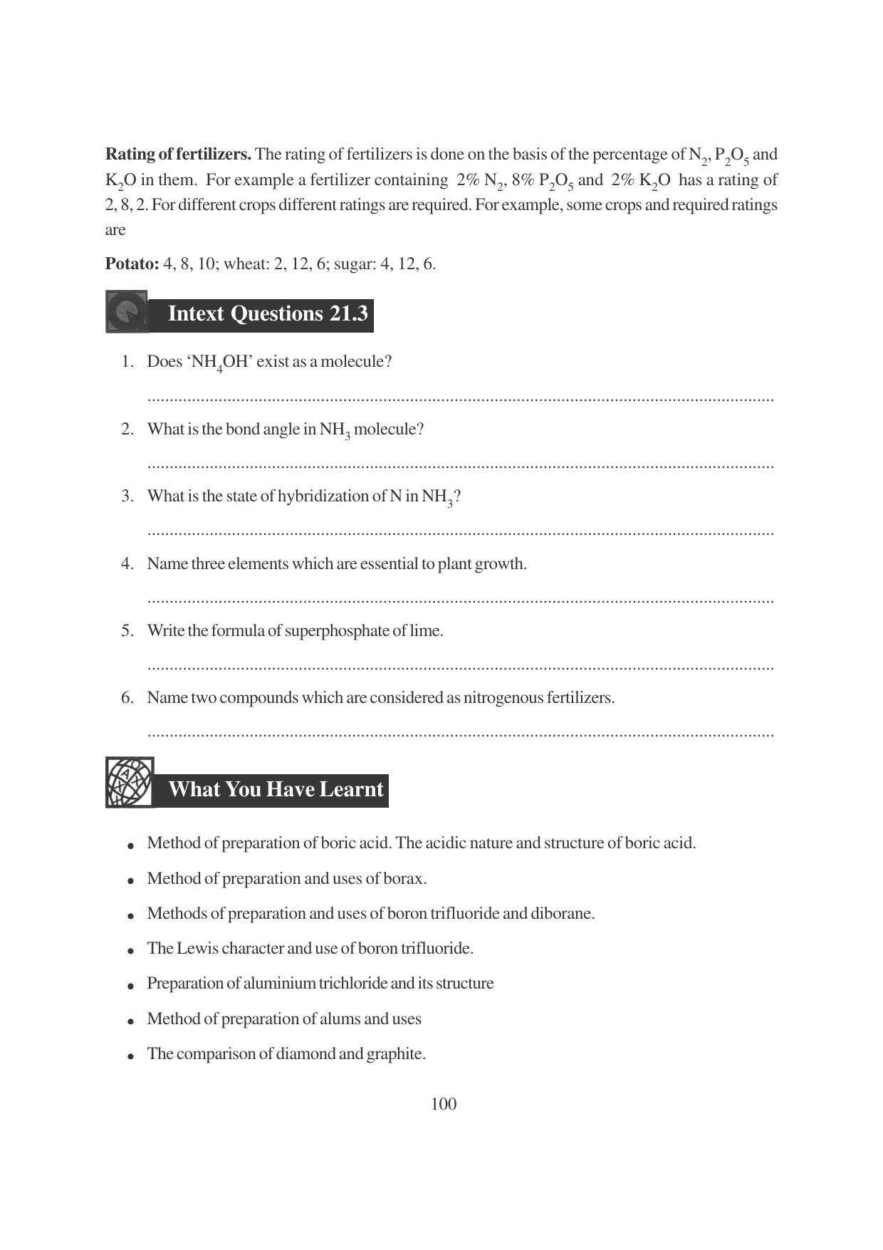 TS SCERT Inter 1st Year Chemistry Vol – I Path 1 (English Medium) Text Book - Page 336