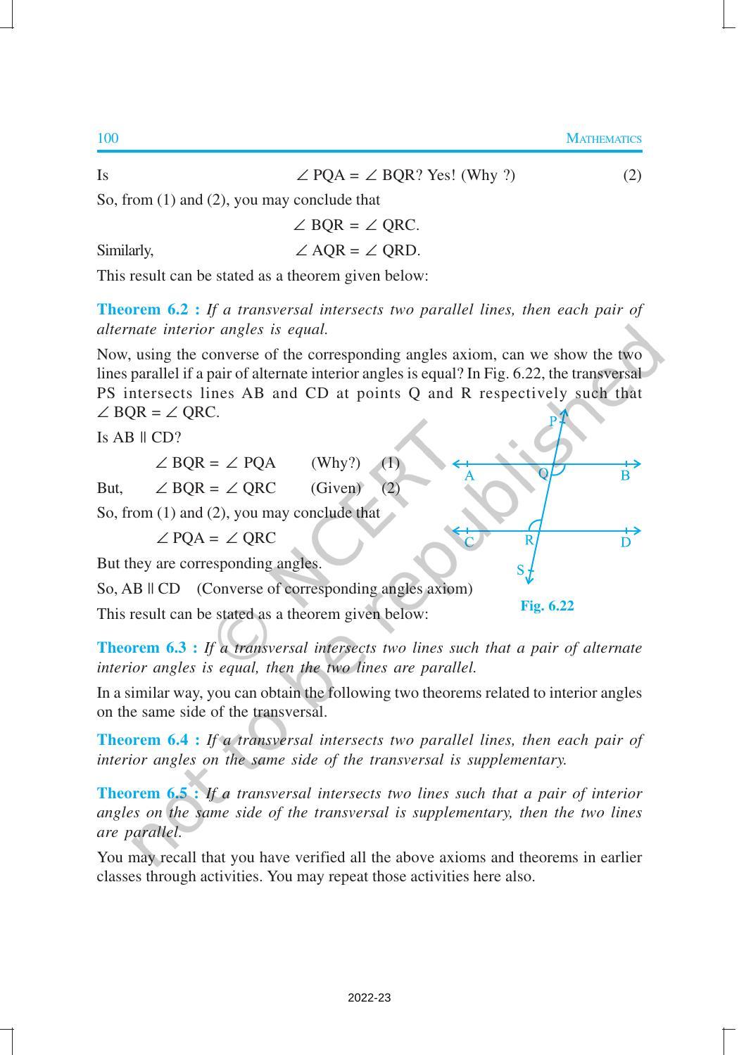 NCERT Book for Class 9 Maths Chapter 6 Lines and Angles - Page 12