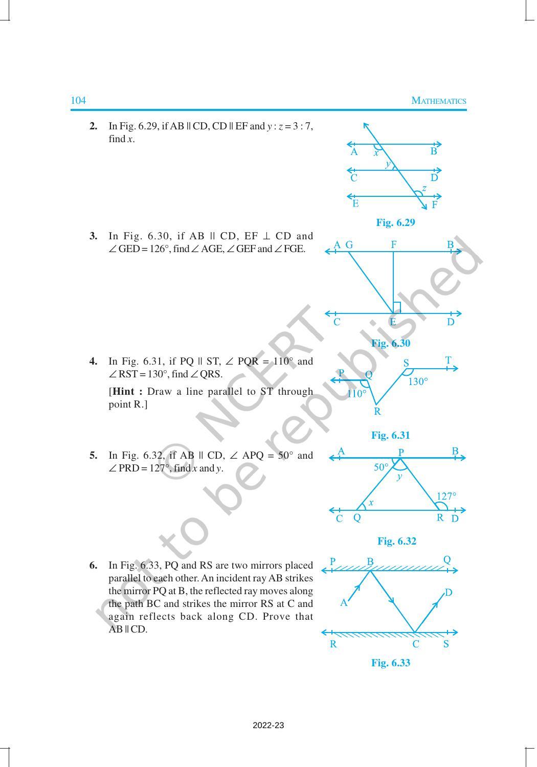 NCERT Book for Class 9 Maths Chapter 6 Lines and Angles - Page 16