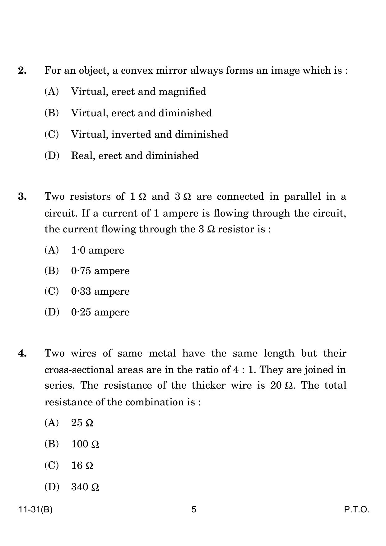 CBSE Class 10 B Science VI 2024 Question Paper - Page 5