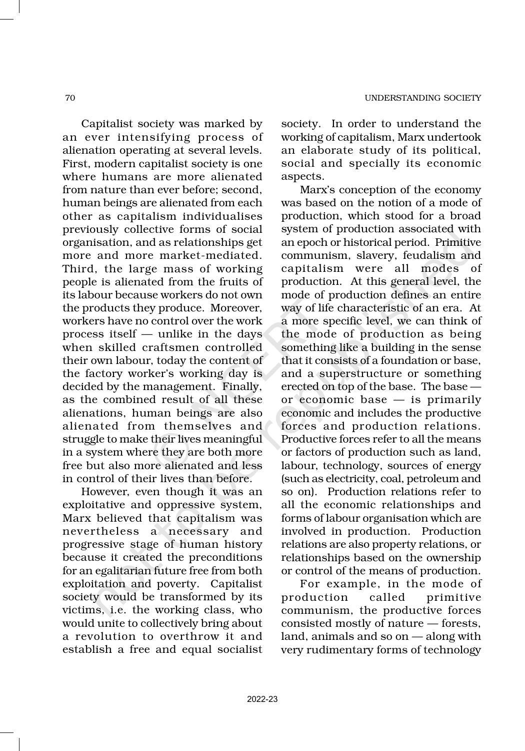 NCERT Book for Class 11 Sociology Chapter 4 Introducing