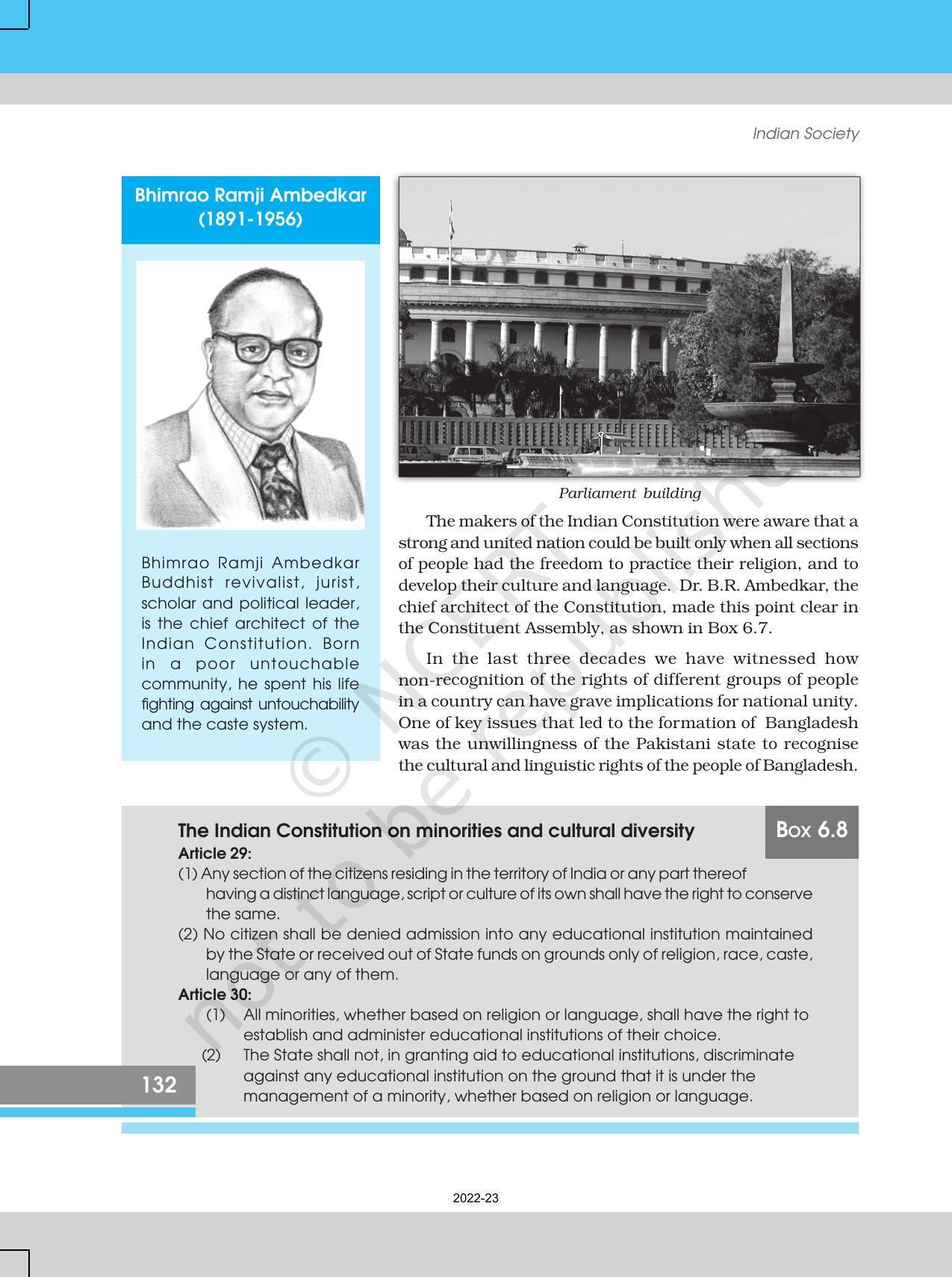 NCERT Book for Class 12 Sociology (Indian Society) Chapter 6 The Challenges of Cultural Diversity - Page 20