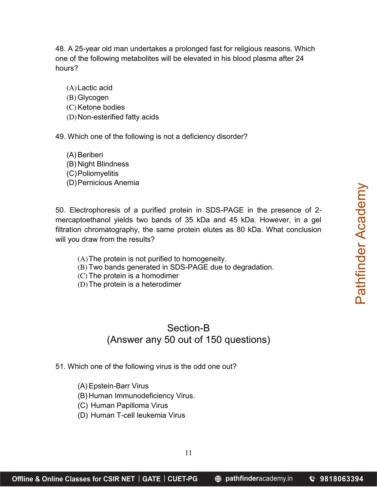 BET 2016 Question Paper - Page 11