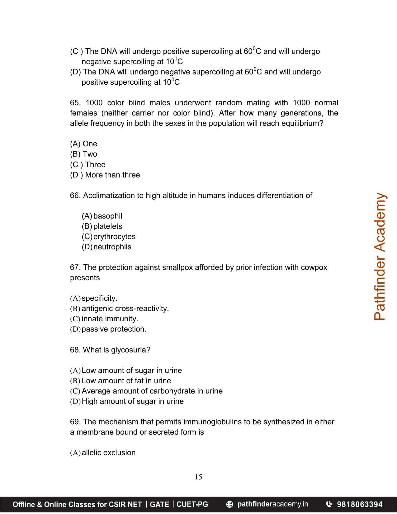 BET 2016 Question Paper - Page 15