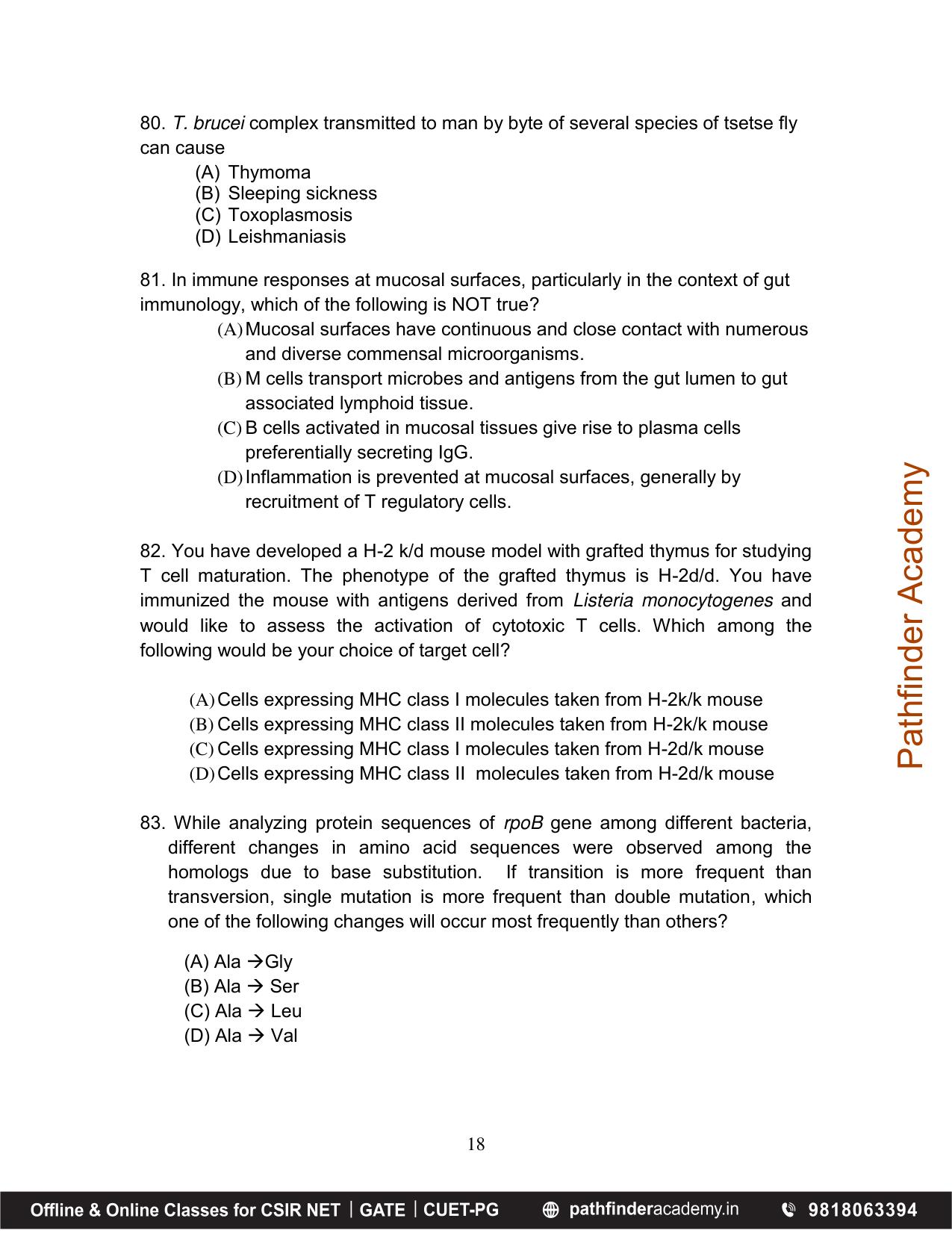 BET 2016 Question Paper - Page 18