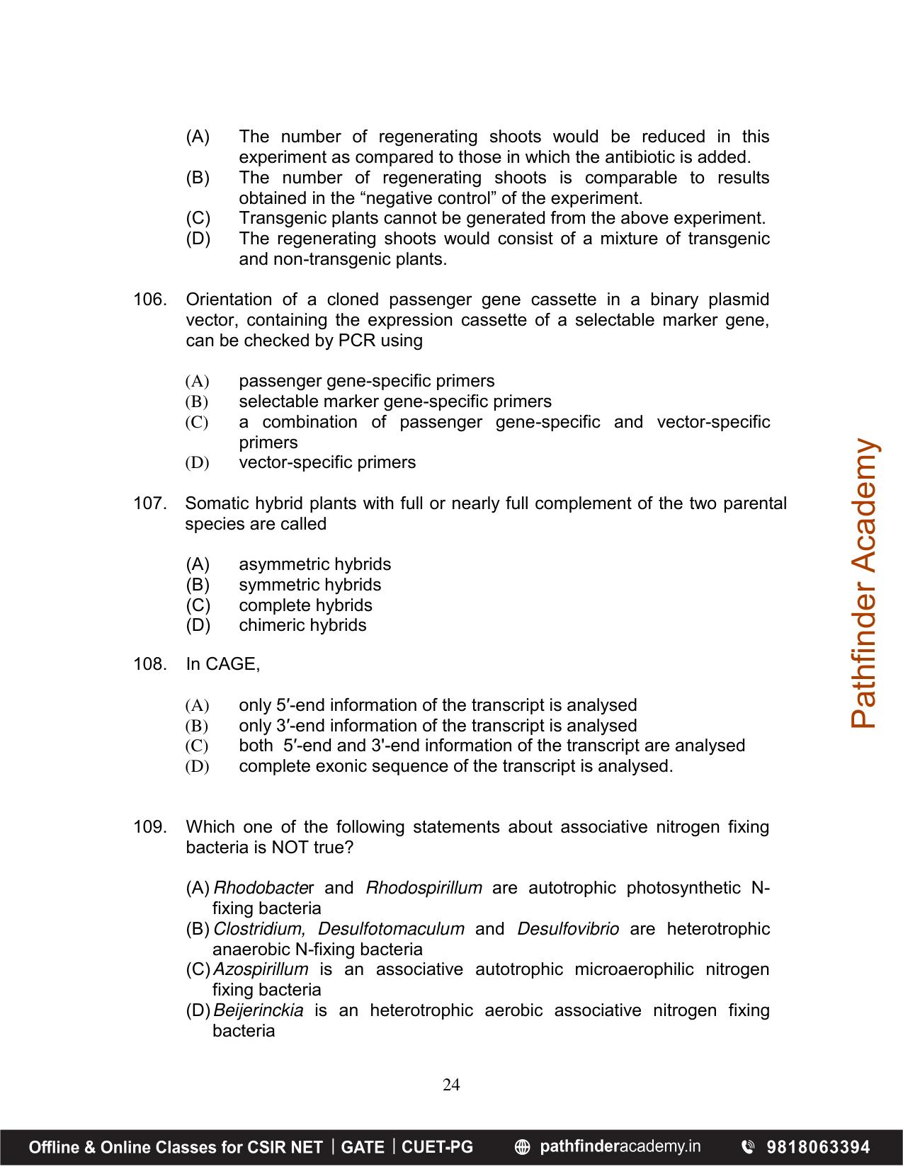 BET 2016 Question Paper - Page 24