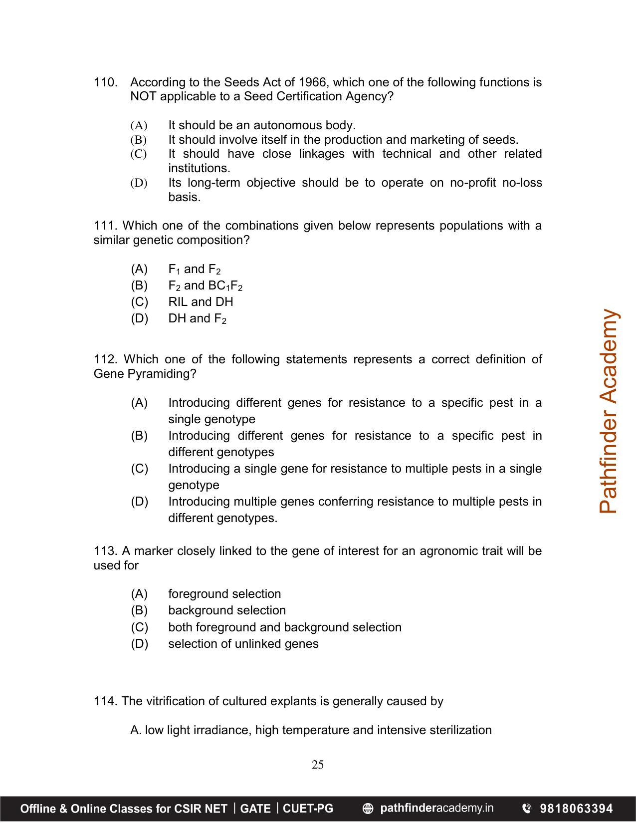 BET 2016 Question Paper - Page 25