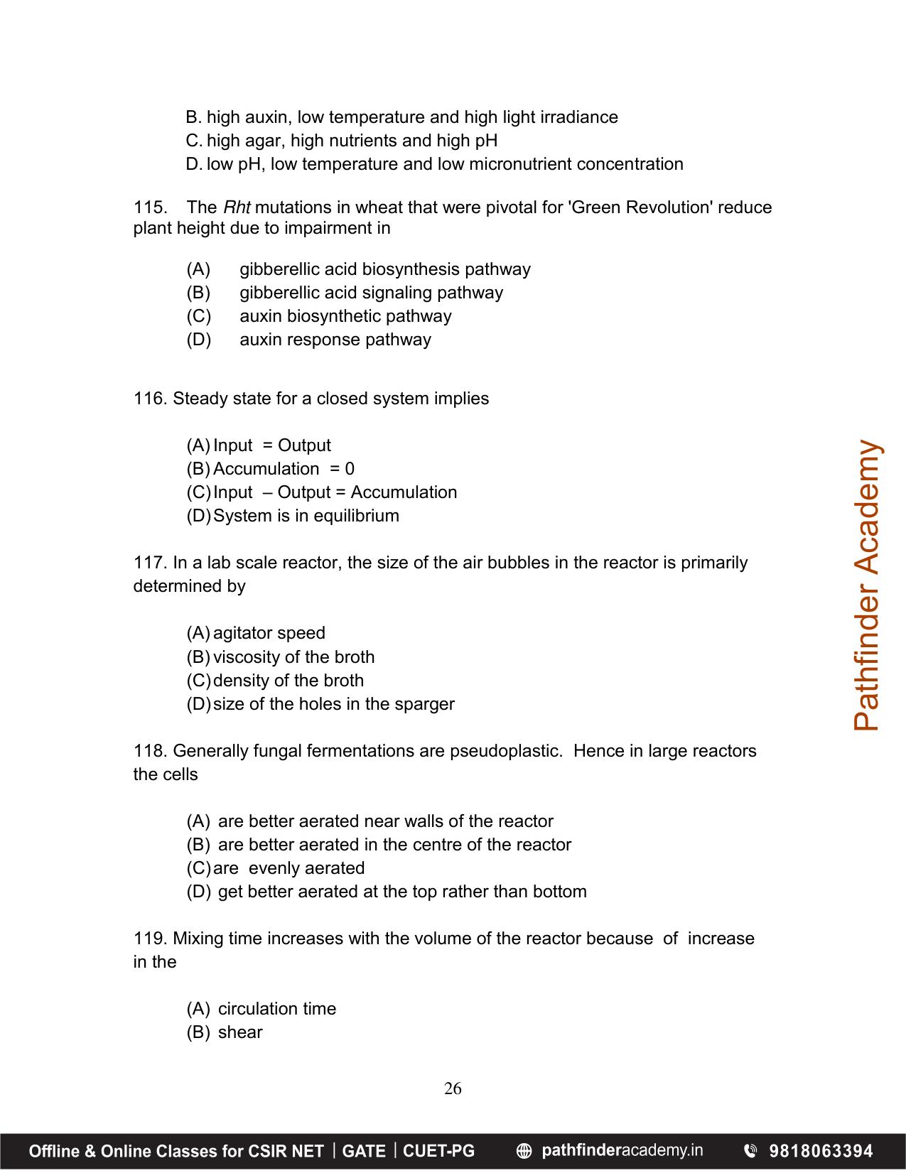 BET 2016 Question Paper - Page 26