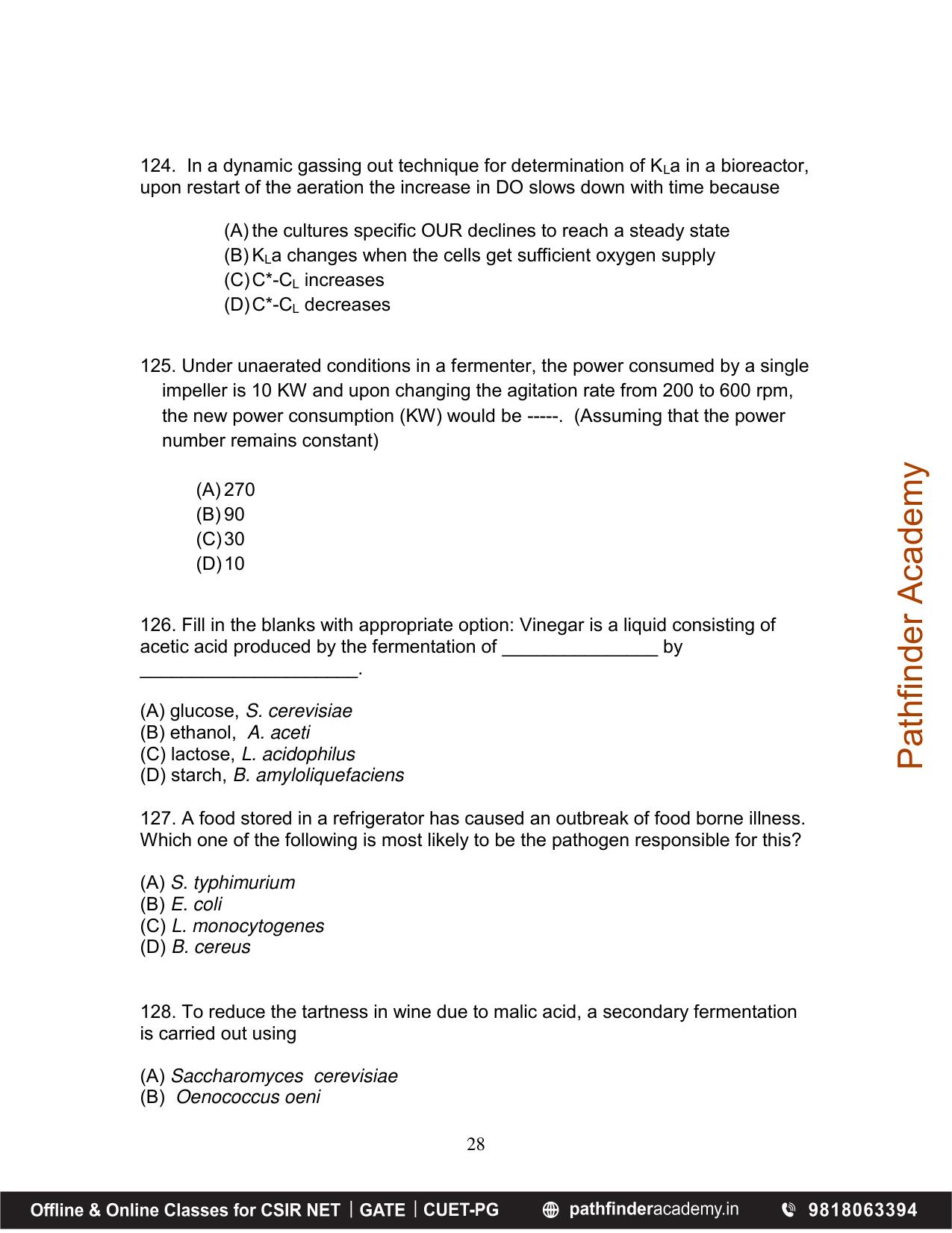 BET 2016 Question Paper - Page 28