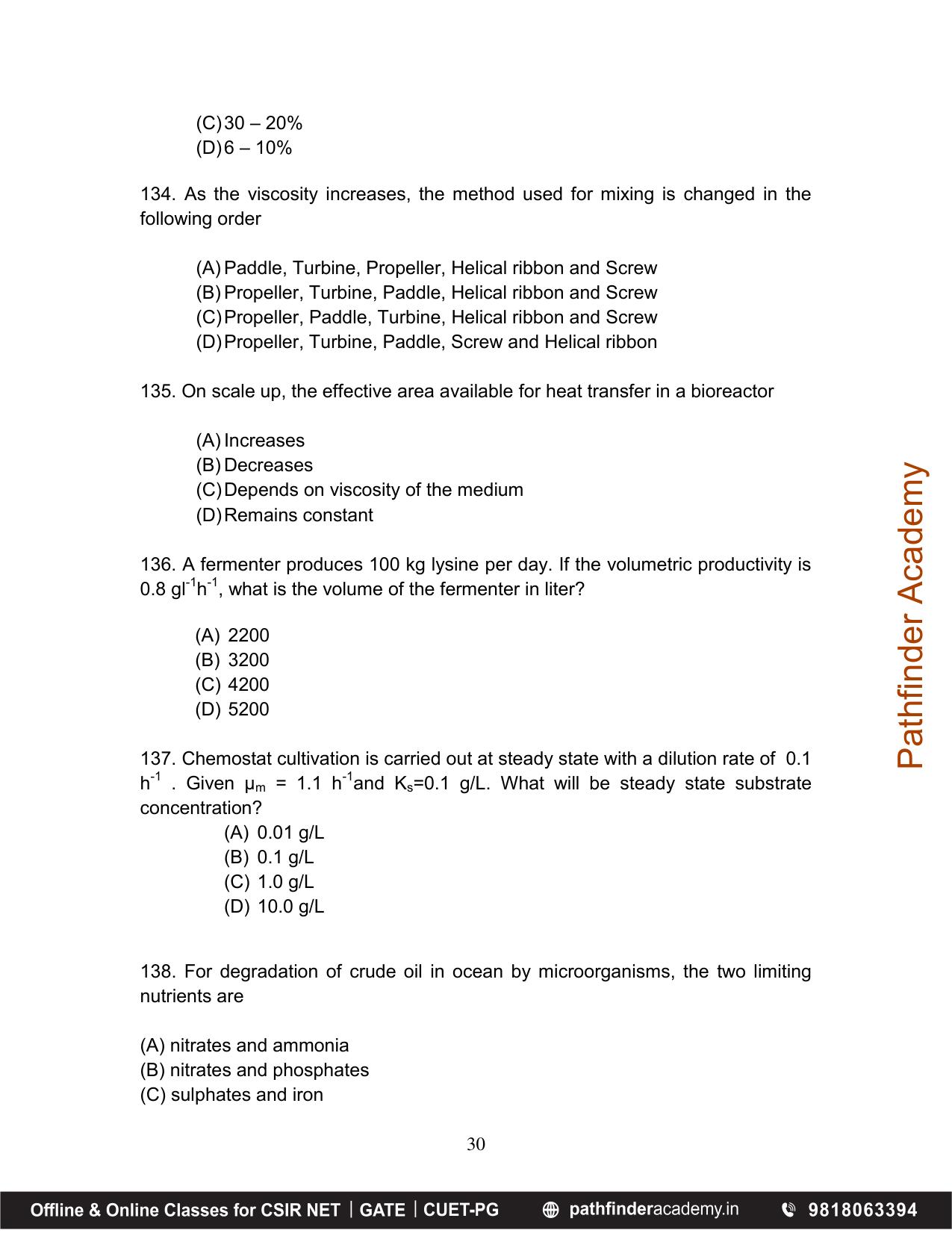 BET 2016 Question Paper - Page 30