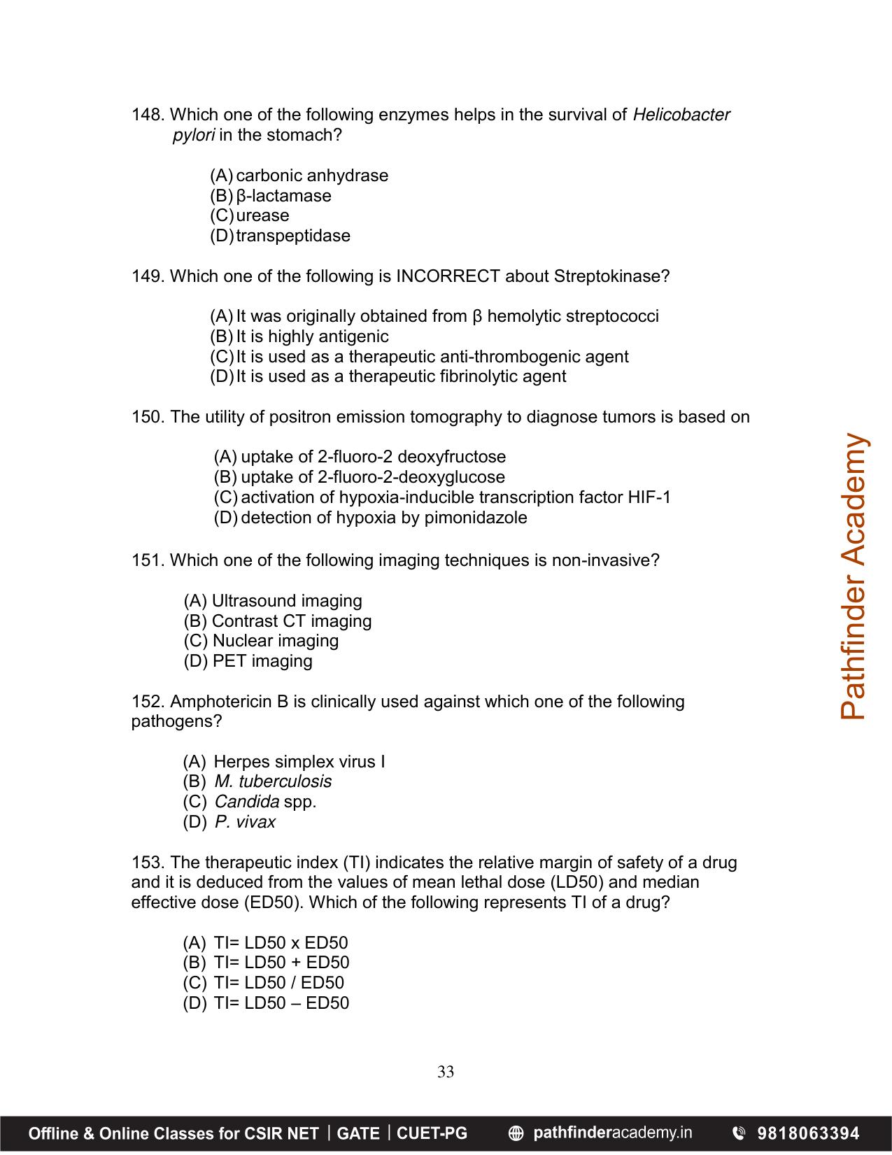 BET 2016 Question Paper - Page 33