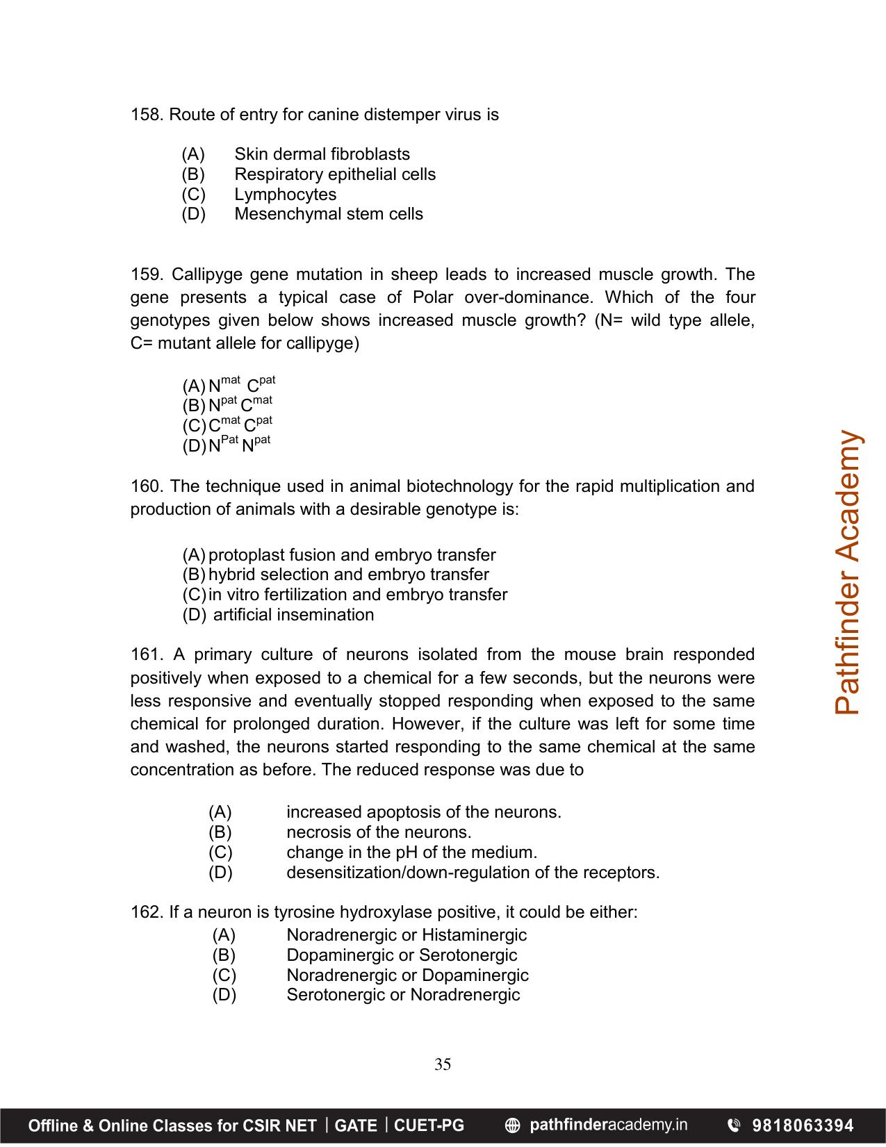 BET 2016 Question Paper - Page 35