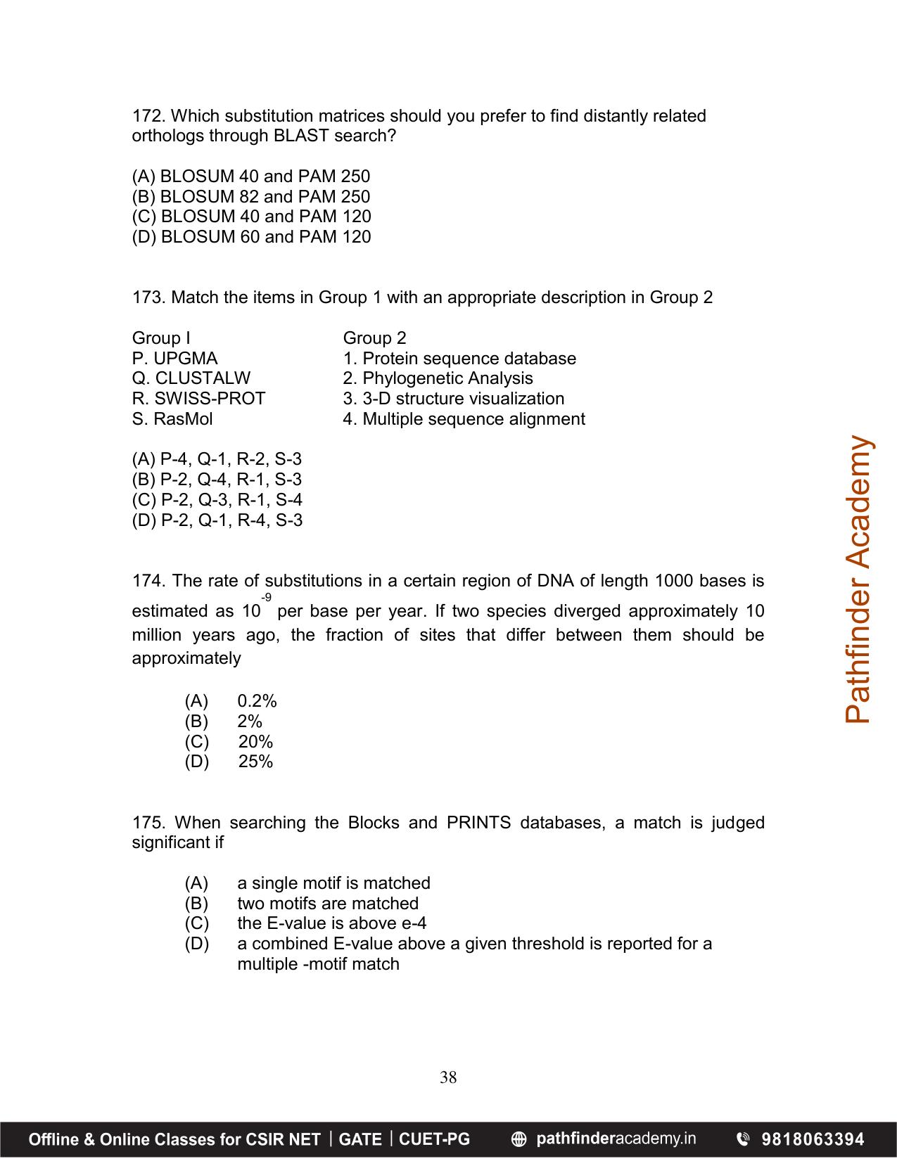 BET 2016 Question Paper - Page 38