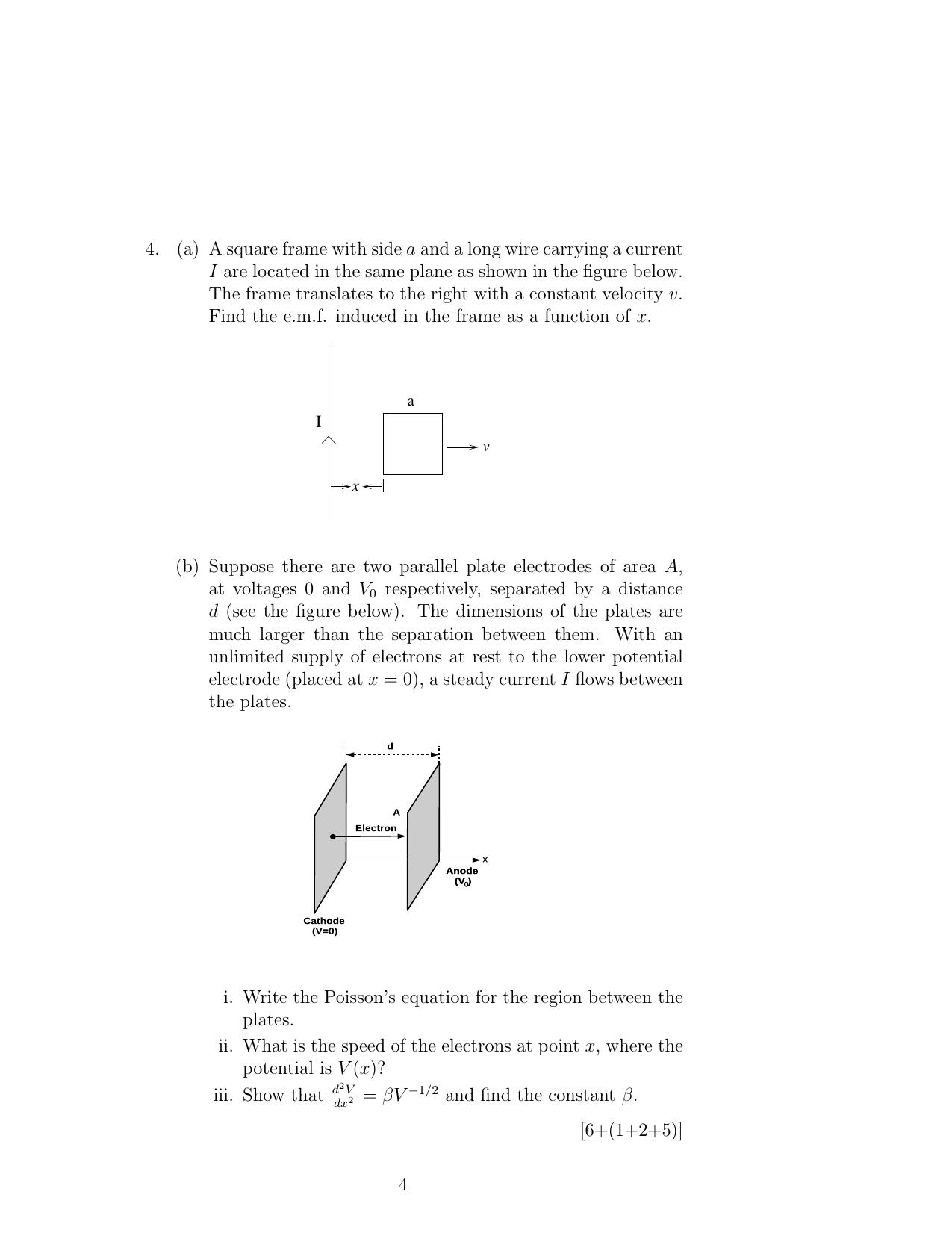 ISI Admission Test JRF in Physics and Applied Mathematics PHB 2018 Sample Paper - Page 4