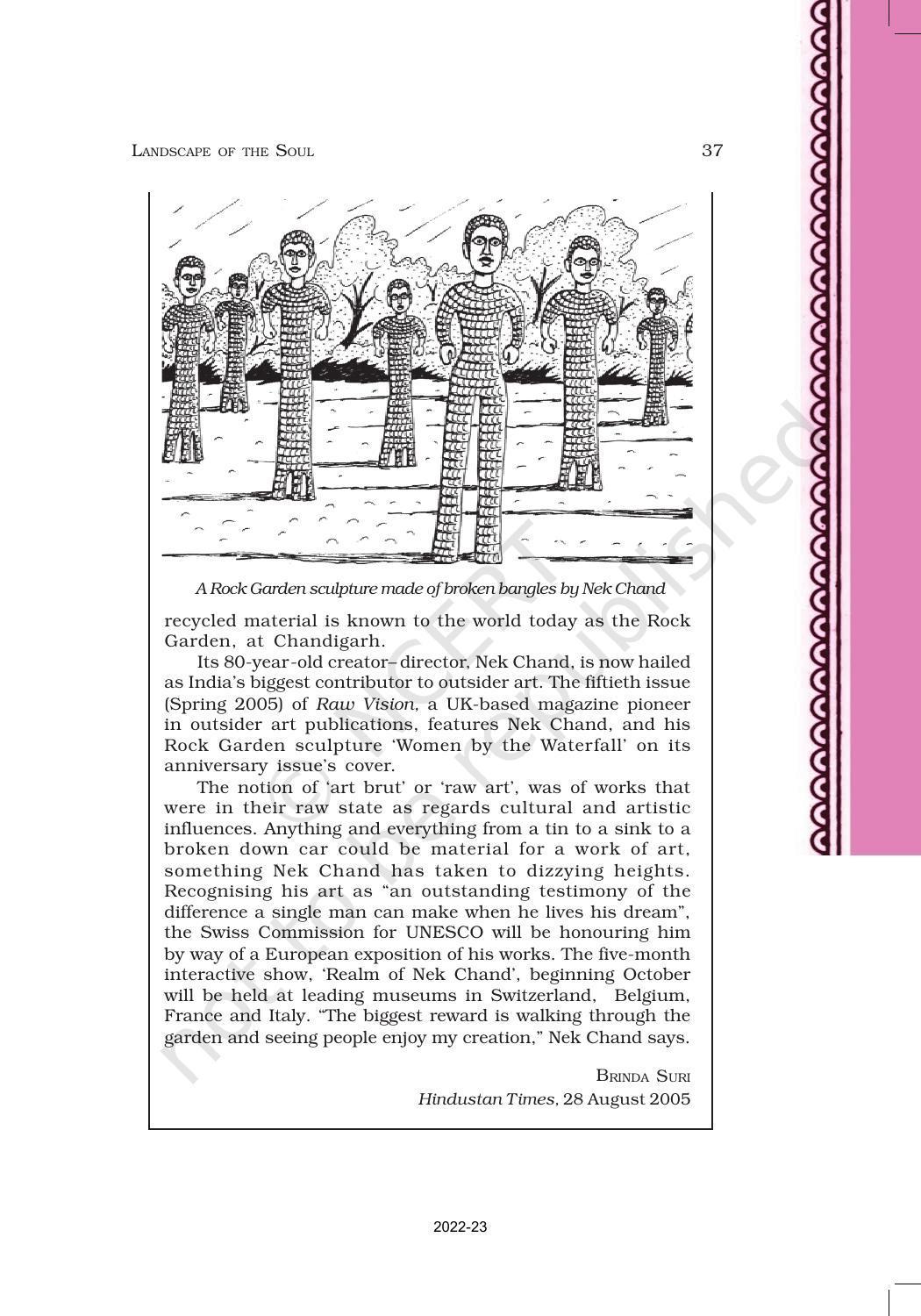NCERT Book for Class 11 English Hornbill Chapter 4 Landscape of the Soul - Page 4