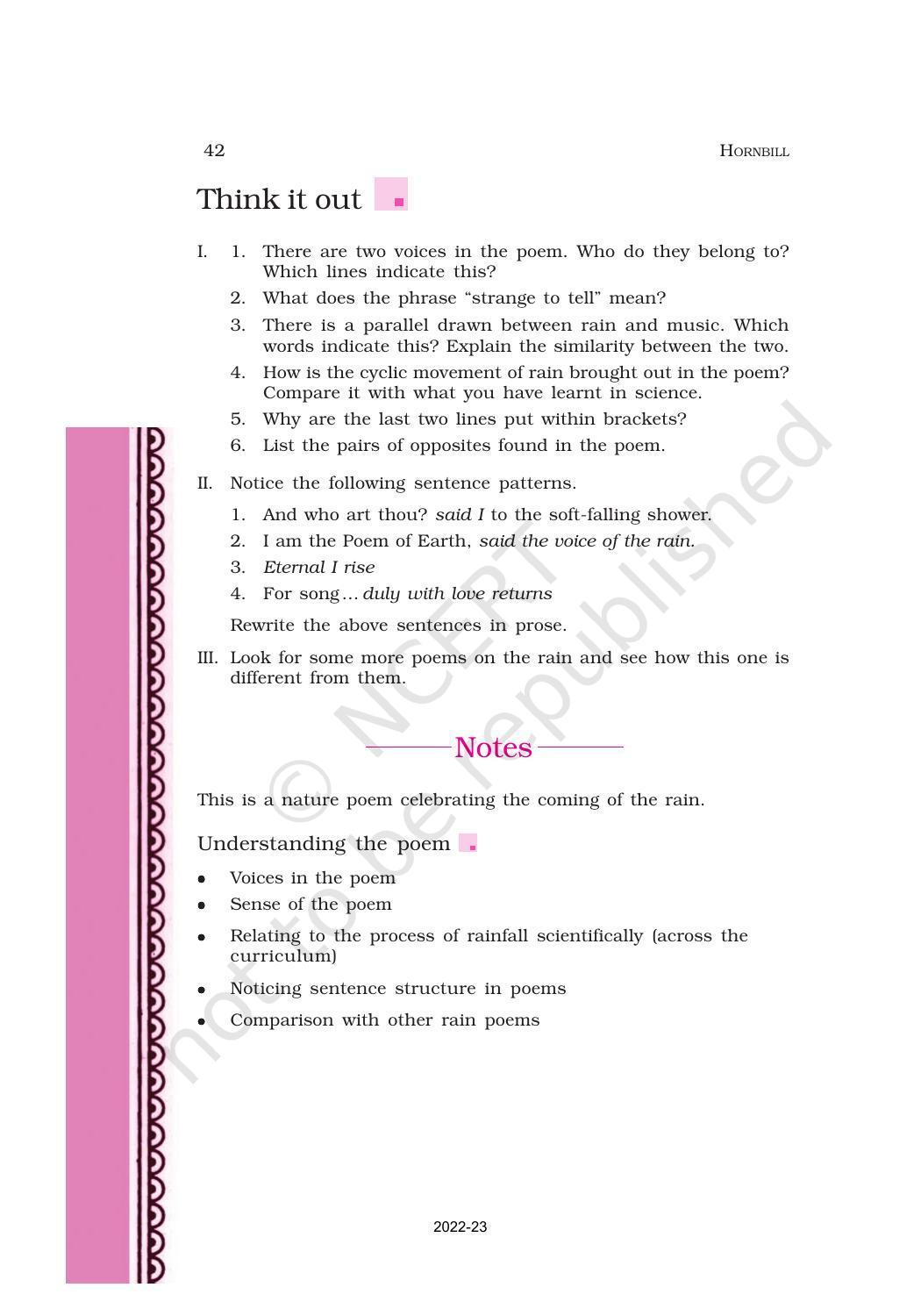 NCERT Book for Class 11 English Hornbill Chapter 4 Landscape of the Soul - Page 9