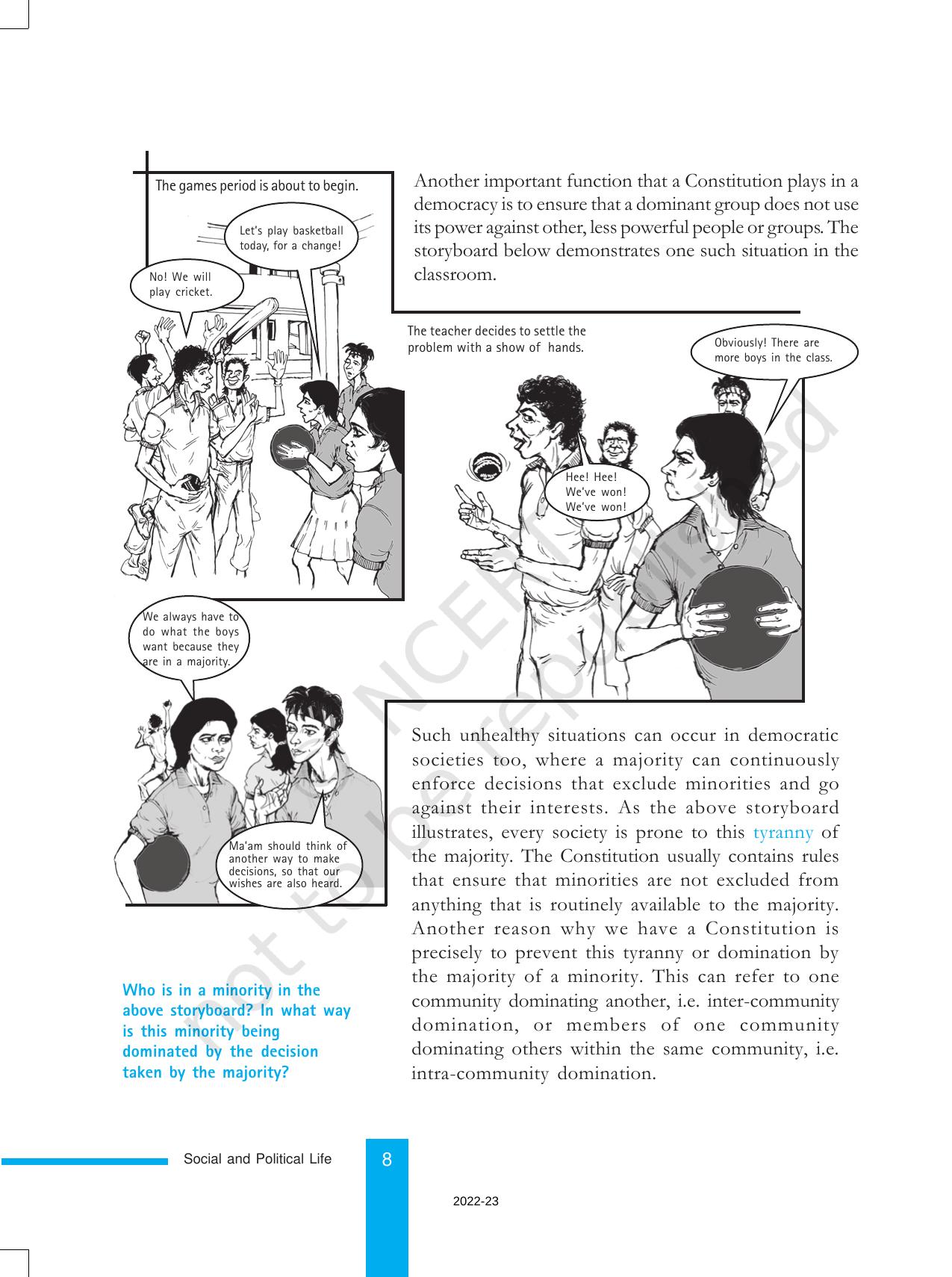 NCERT Book for Class 8 Civics Chapter 1 The Indian Constitution - Page 7