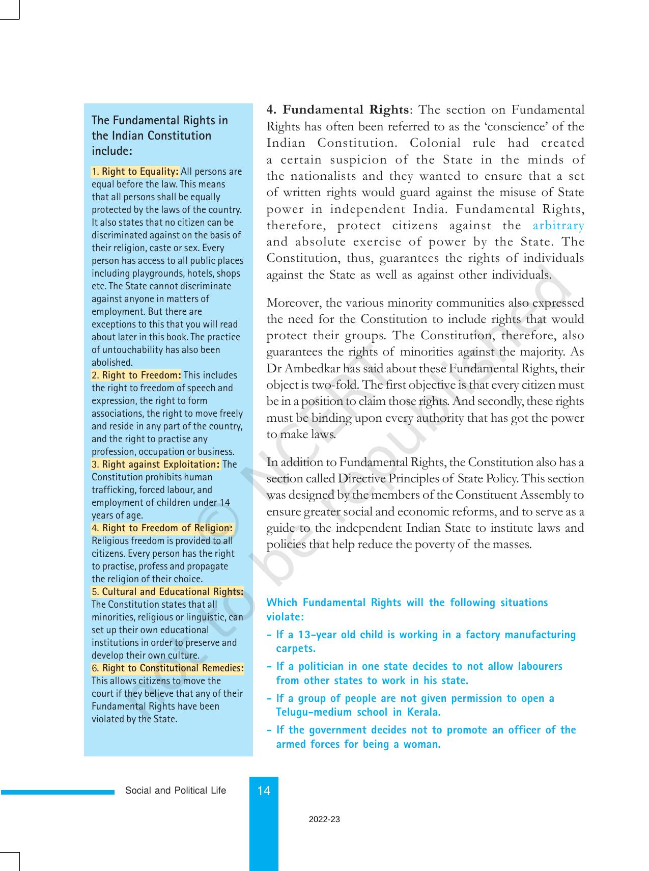 NCERT Book for Class 8 Civics Chapter 1 The Indian Constitution - Page 13
