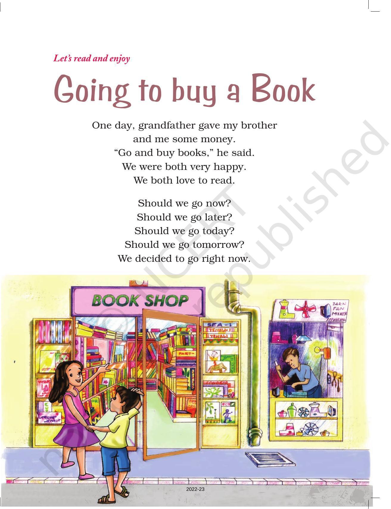 NCERT Book for Class 4 English: Chapter 16-Going to Buy a Book - Page 6