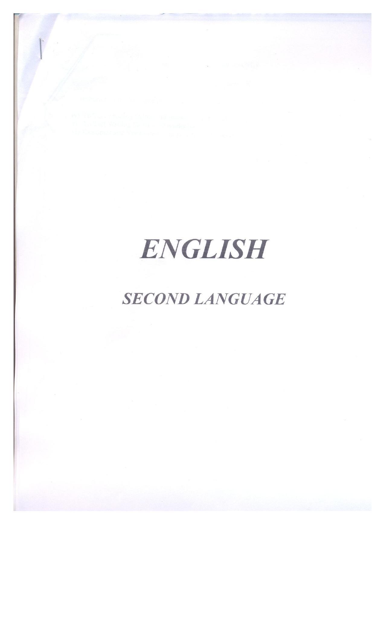 WBBSE Class 10th  Syllabus [English ( SL )] - Page 1