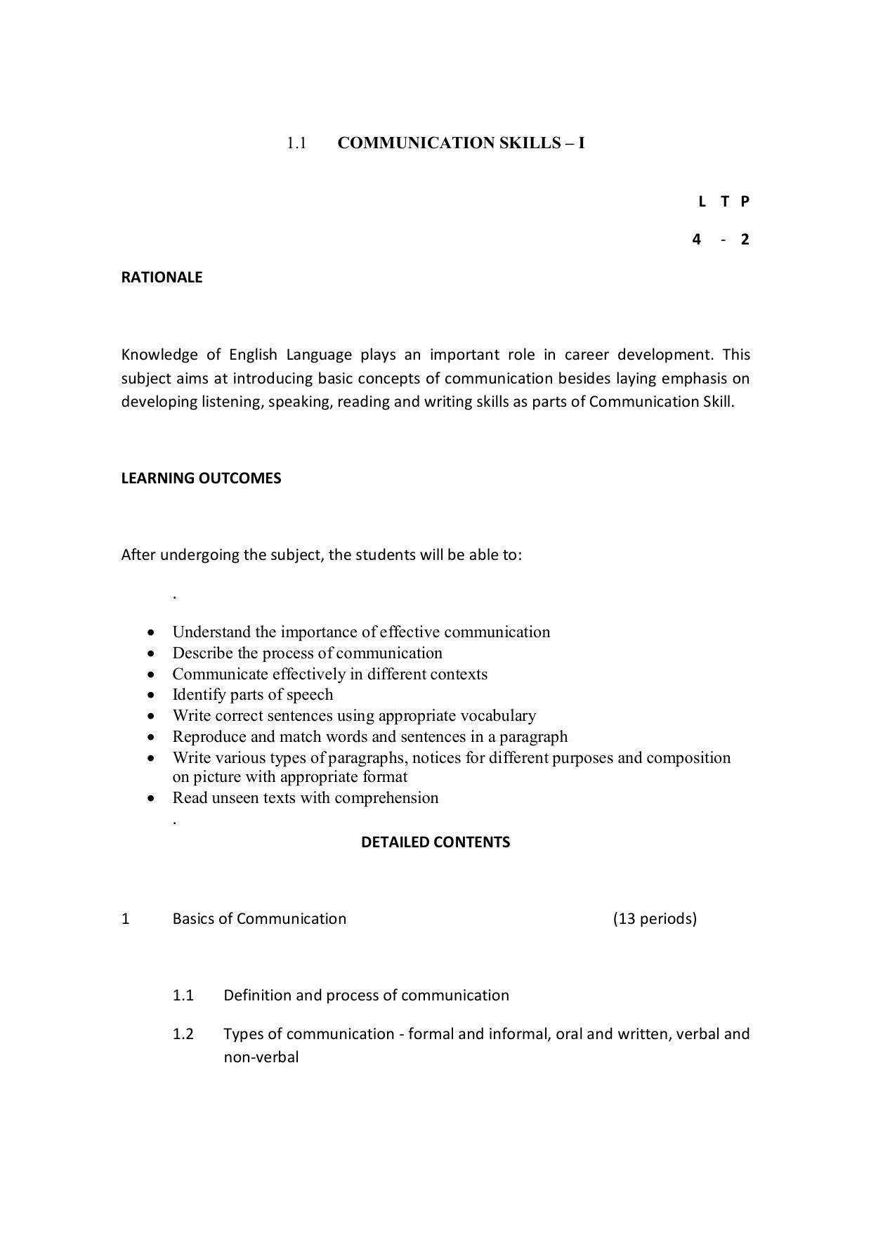 EFFECTIVE FROM JULY 2019-20 - SIX SEMESTER DIPLOMA COURSE IN COMPUTER SCIENCE & ENGINEERING - Page 32