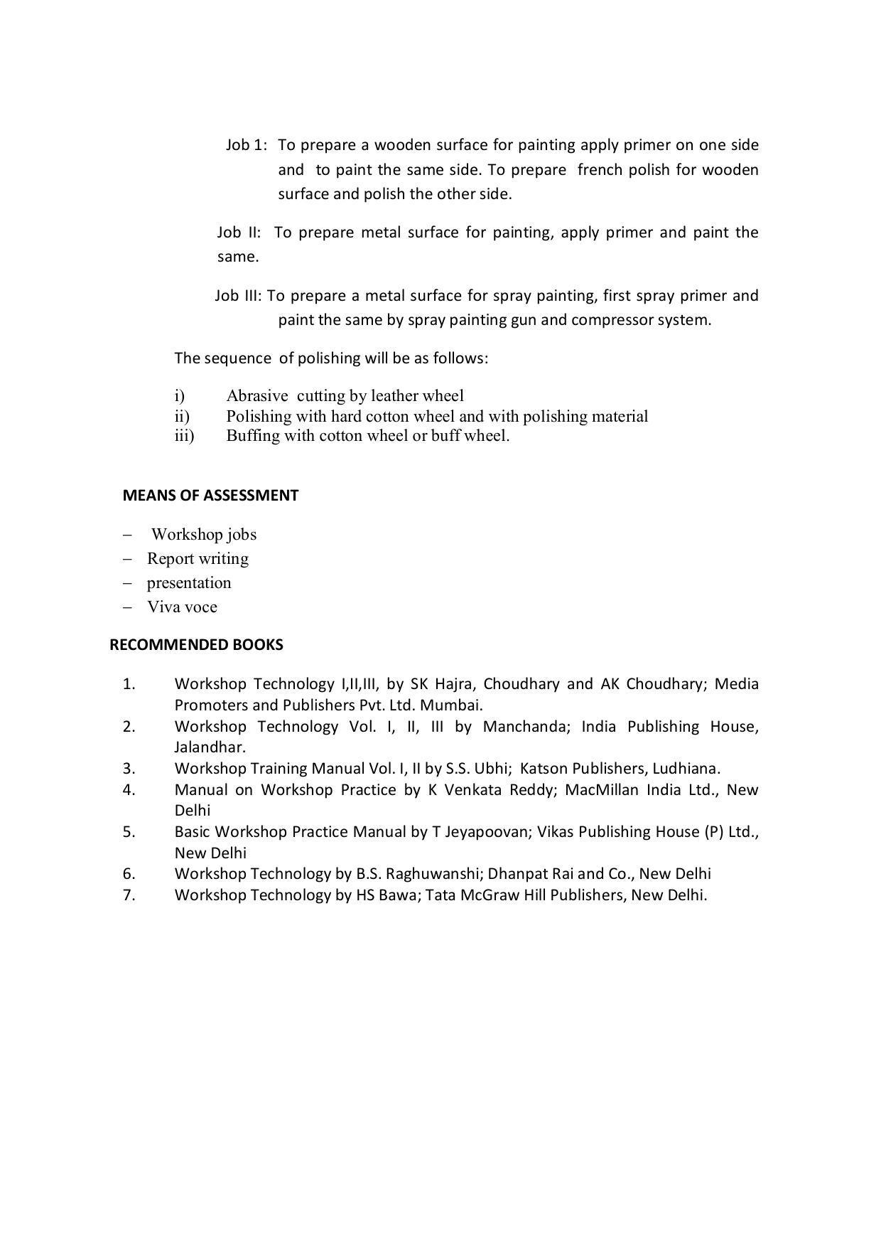 EFFECTIVE FROM JULY 2019-20 - SIX SEMESTER DIPLOMA COURSE IN COMPUTER SCIENCE & ENGINEERING - Page 65