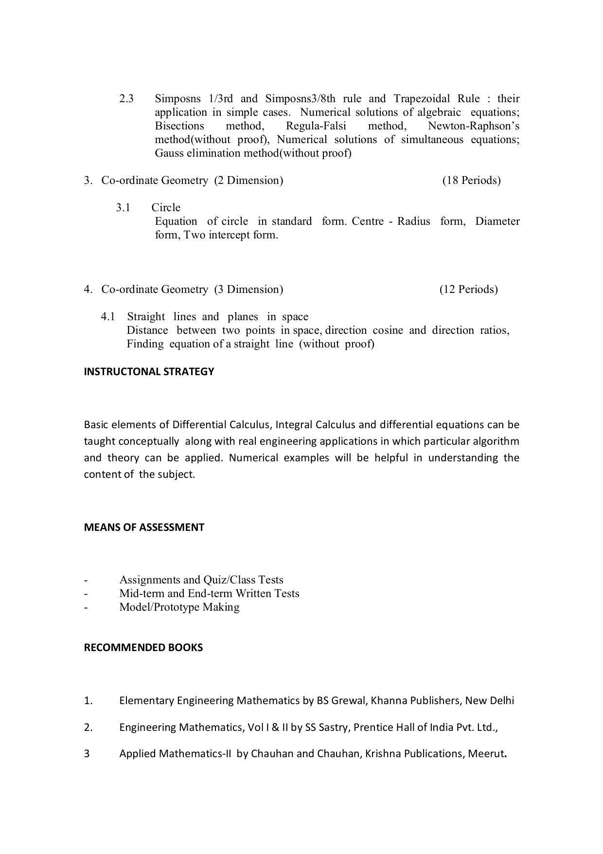 EFFECTIVE FROM JULY 2019-20 - SIX SEMESTER DIPLOMA COURSE IN COMPUTER SCIENCE & ENGINEERING - Page 67