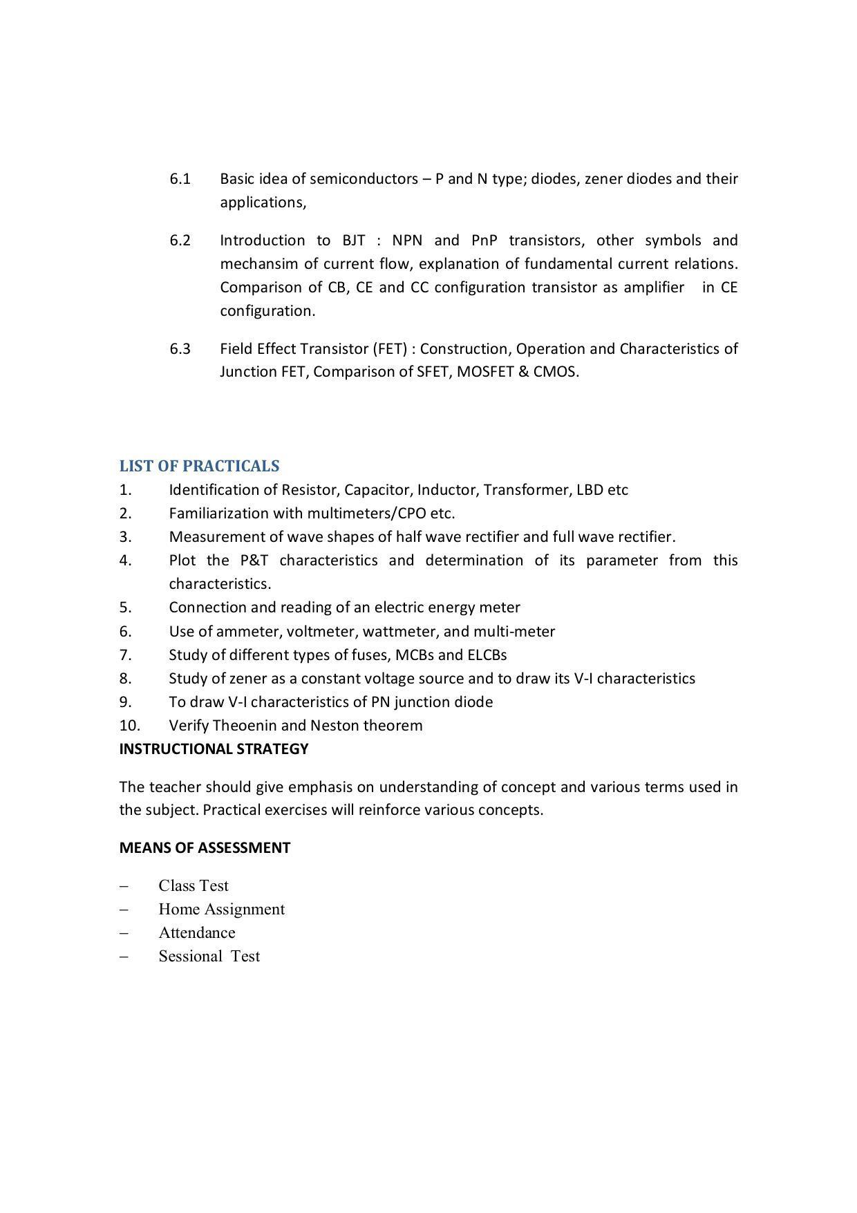 EFFECTIVE FROM JULY 2019-20 - SIX SEMESTER DIPLOMA COURSE IN COMPUTER SCIENCE & ENGINEERING - Page 77