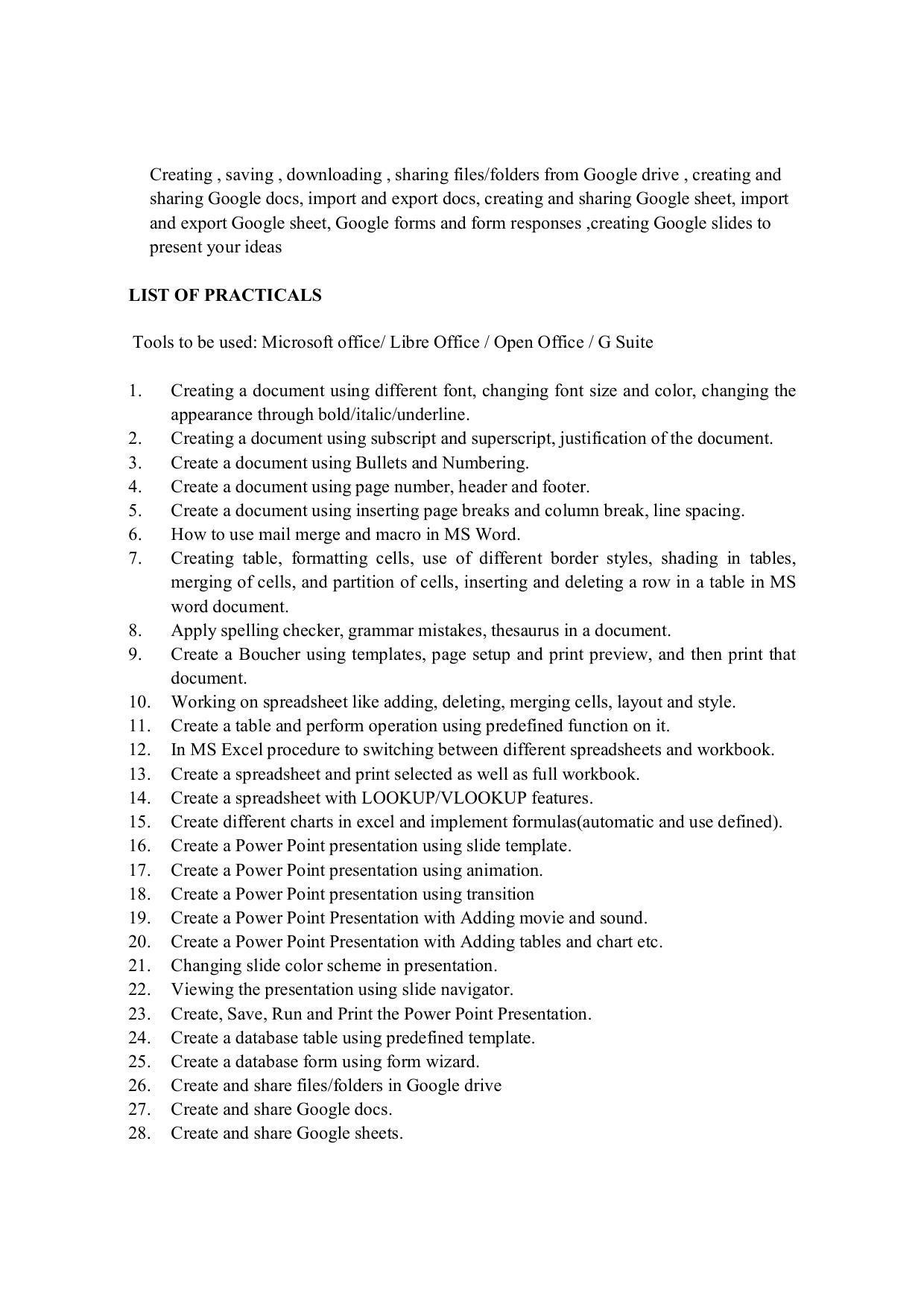 EFFECTIVE FROM JULY 2019-20 - SIX SEMESTER DIPLOMA COURSE IN COMPUTER SCIENCE & ENGINEERING - Page 89
