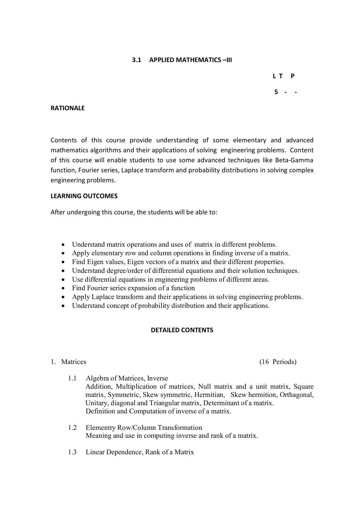 EFFECTIVE FROM JULY 2019-20 - SIX SEMESTER DIPLOMA COURSE IN COMPUTER SCIENCE & ENGINEERING - Page 91