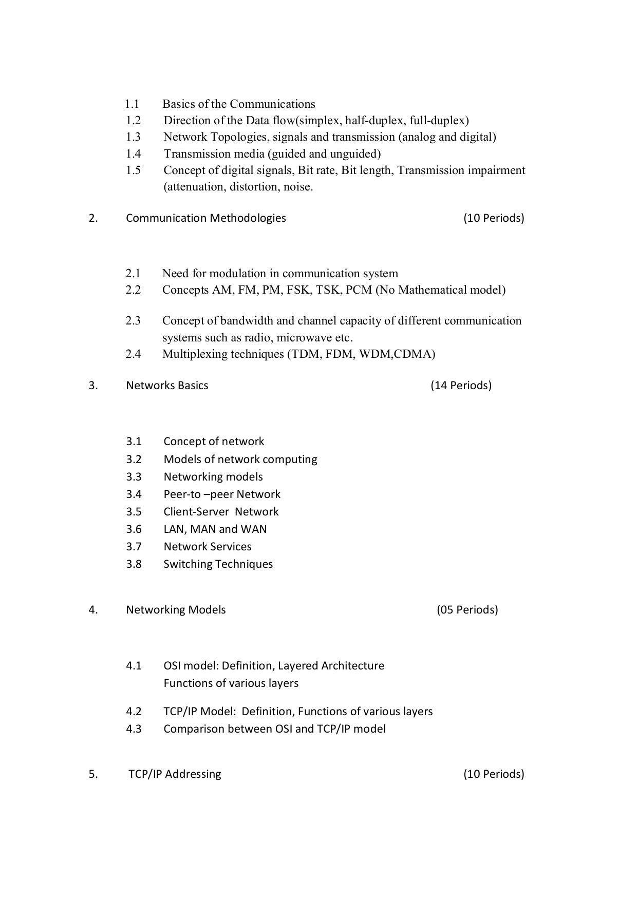 EFFECTIVE FROM JULY 2019-20 - SIX SEMESTER DIPLOMA COURSE IN COMPUTER SCIENCE & ENGINEERING - Page 104