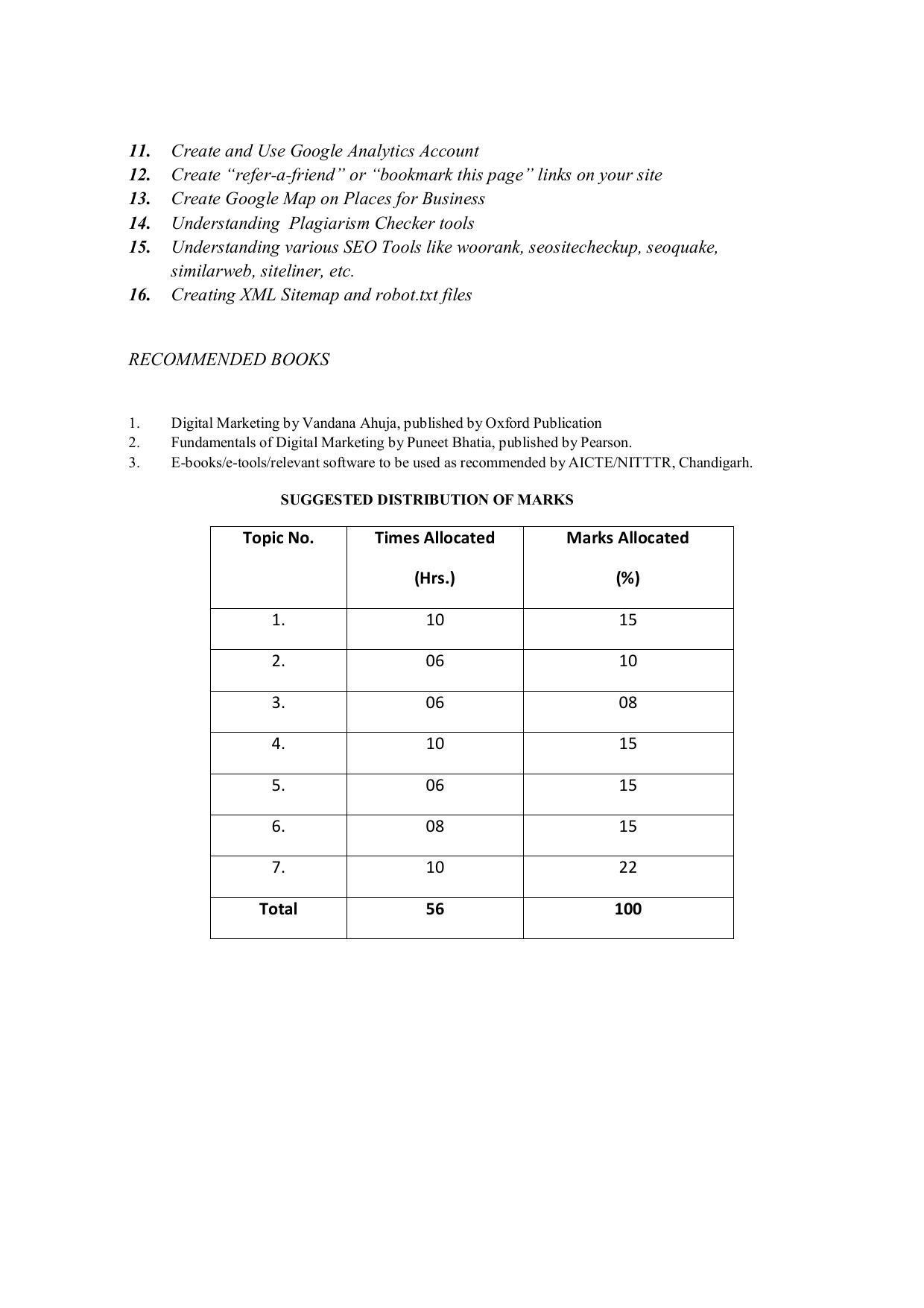 EFFECTIVE FROM JULY 2019-20 - SIX SEMESTER DIPLOMA COURSE IN COMPUTER SCIENCE & ENGINEERING - Page 139
