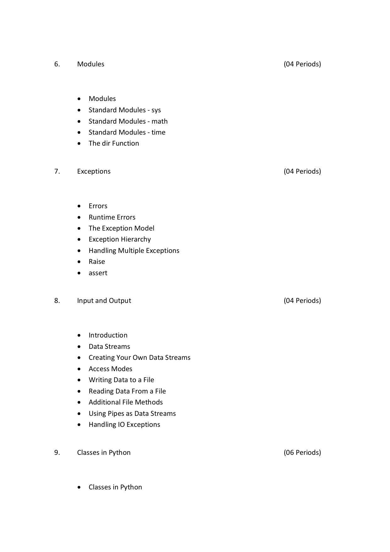 EFFECTIVE FROM JULY 2019-20 - SIX SEMESTER DIPLOMA COURSE IN COMPUTER SCIENCE & ENGINEERING - Page 162