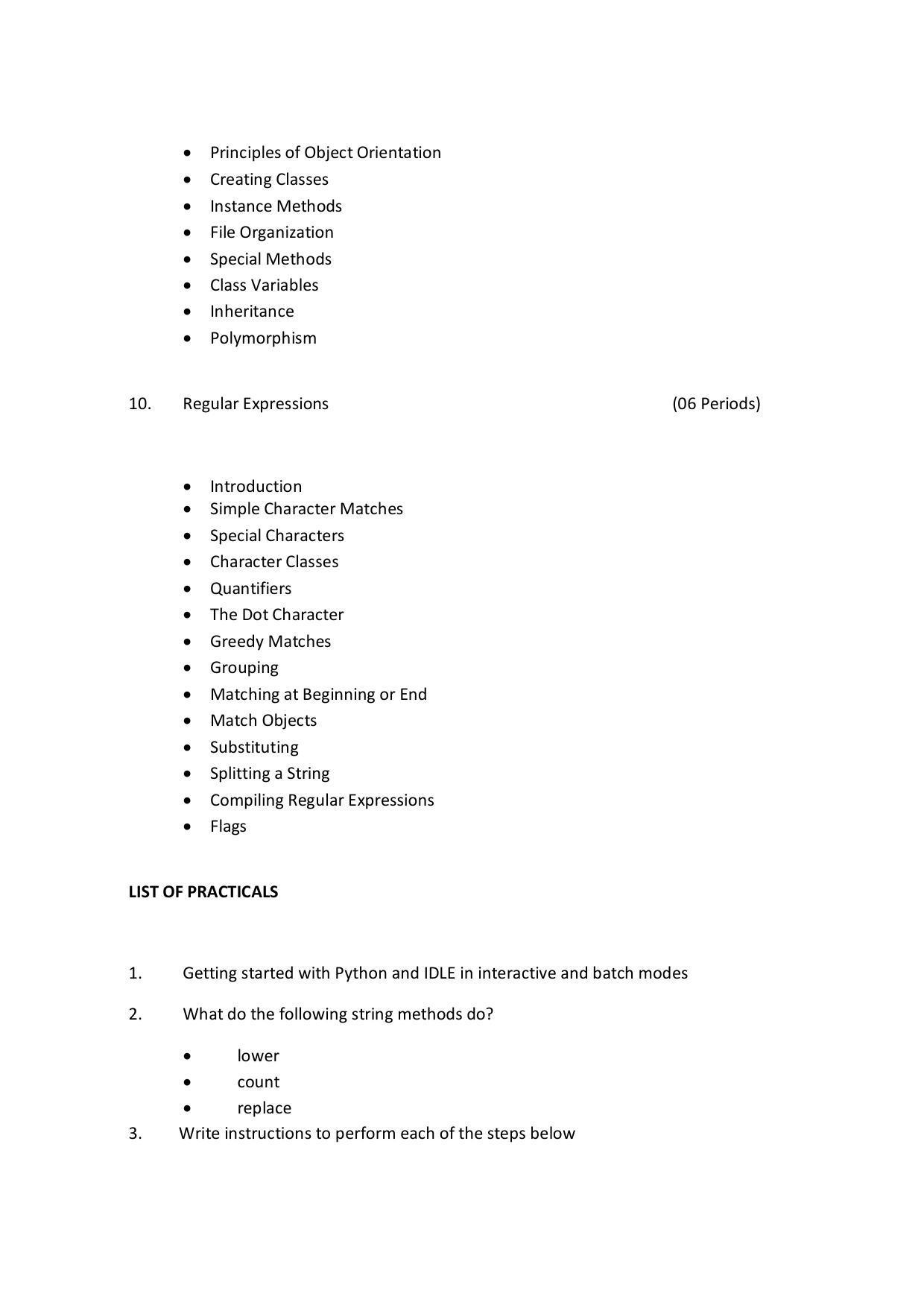 EFFECTIVE FROM JULY 2019-20 - SIX SEMESTER DIPLOMA COURSE IN COMPUTER SCIENCE & ENGINEERING - Page 163
