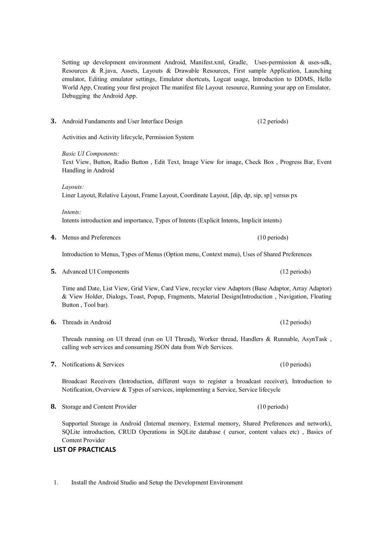 EFFECTIVE FROM JULY 2019-20 - SIX SEMESTER DIPLOMA COURSE IN COMPUTER SCIENCE & ENGINEERING - Page 178