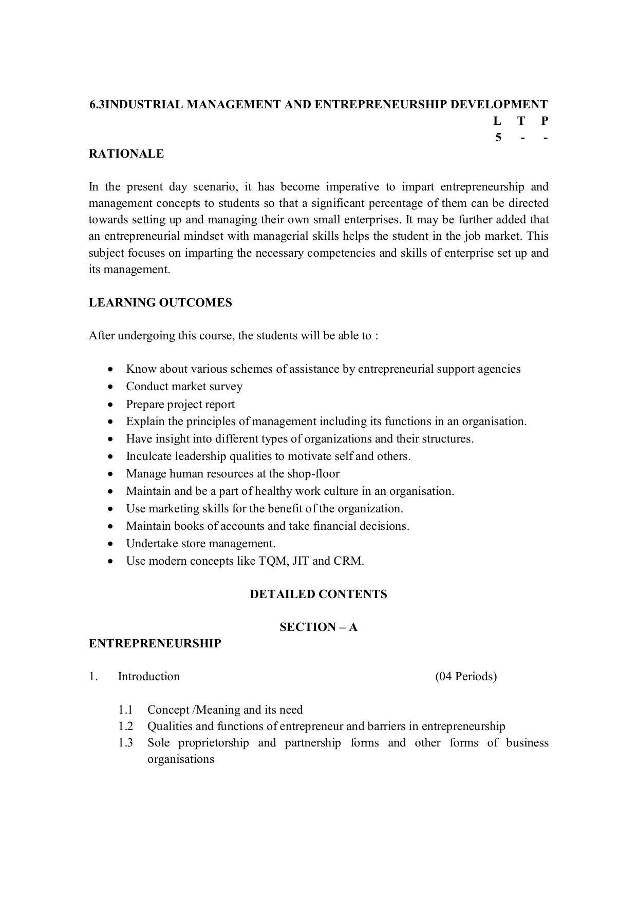 EFFECTIVE FROM JULY 2019-20 - SIX SEMESTER DIPLOMA COURSE IN COMPUTER SCIENCE & ENGINEERING - Page 185