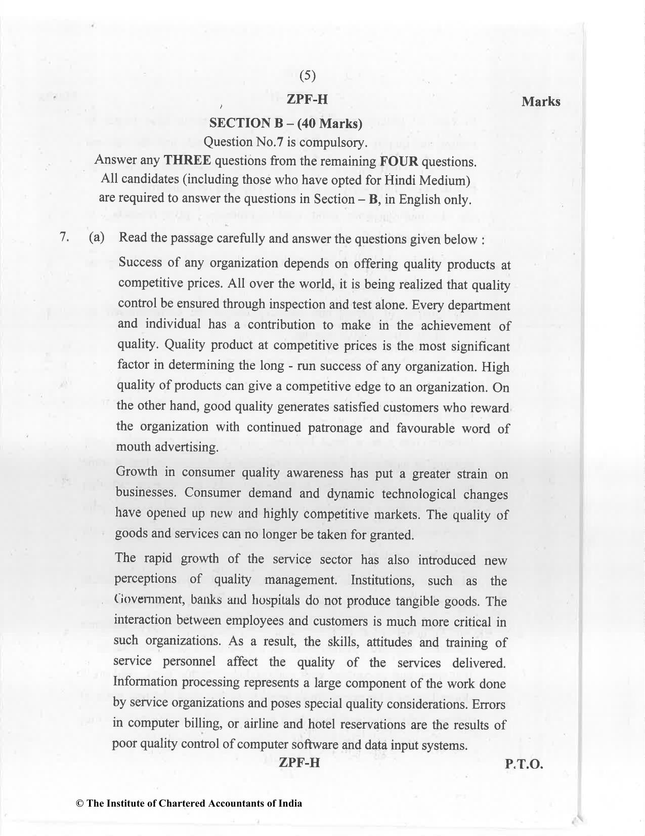 CA Foundation December 2020 Question Paper - Paper 2 (Business Laws and Business Correspondence and Reporting) - Page 5